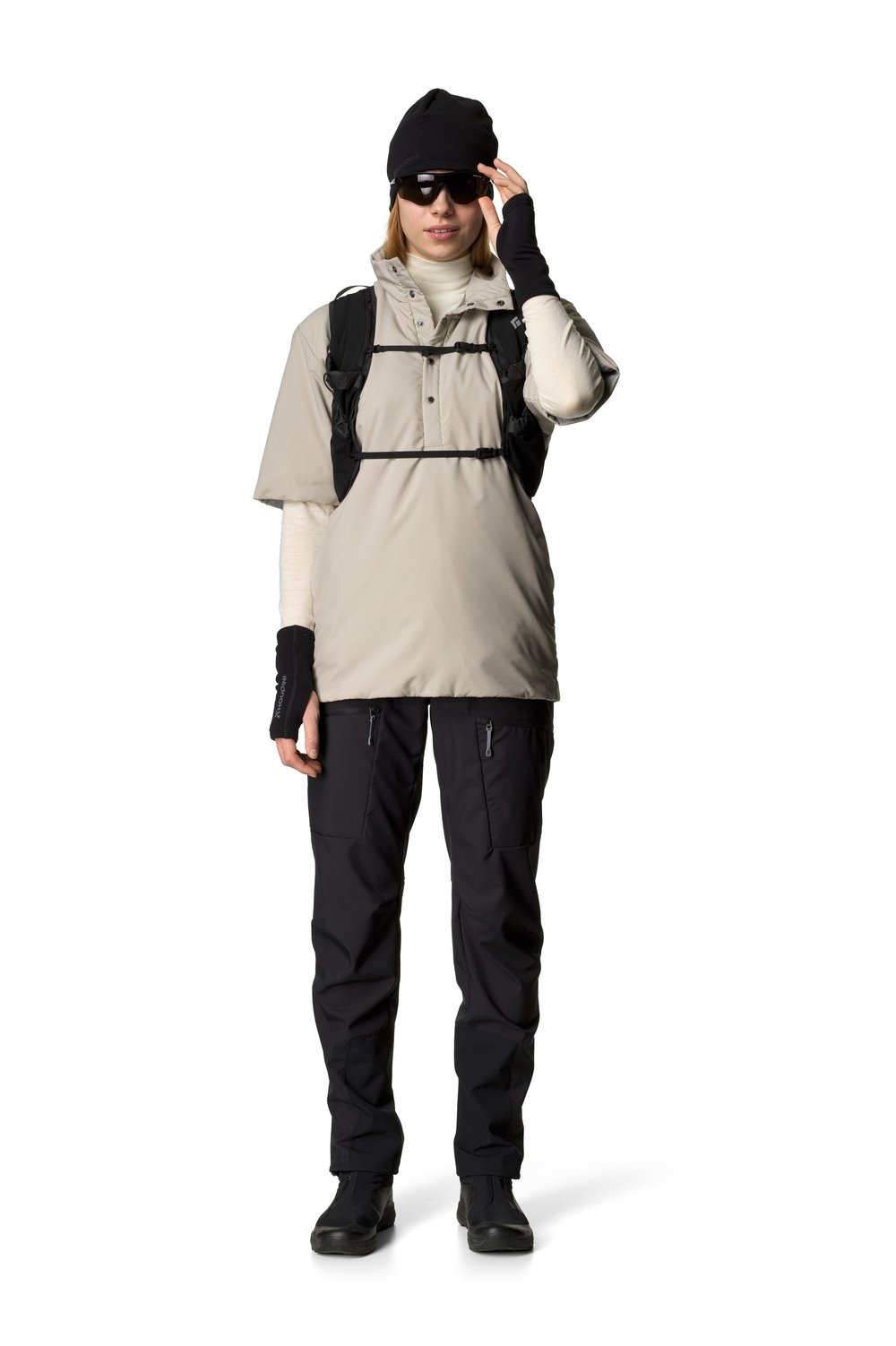 HOUDINI All Weather T-Neck (Unisex) — morimori hyperlite mountain  