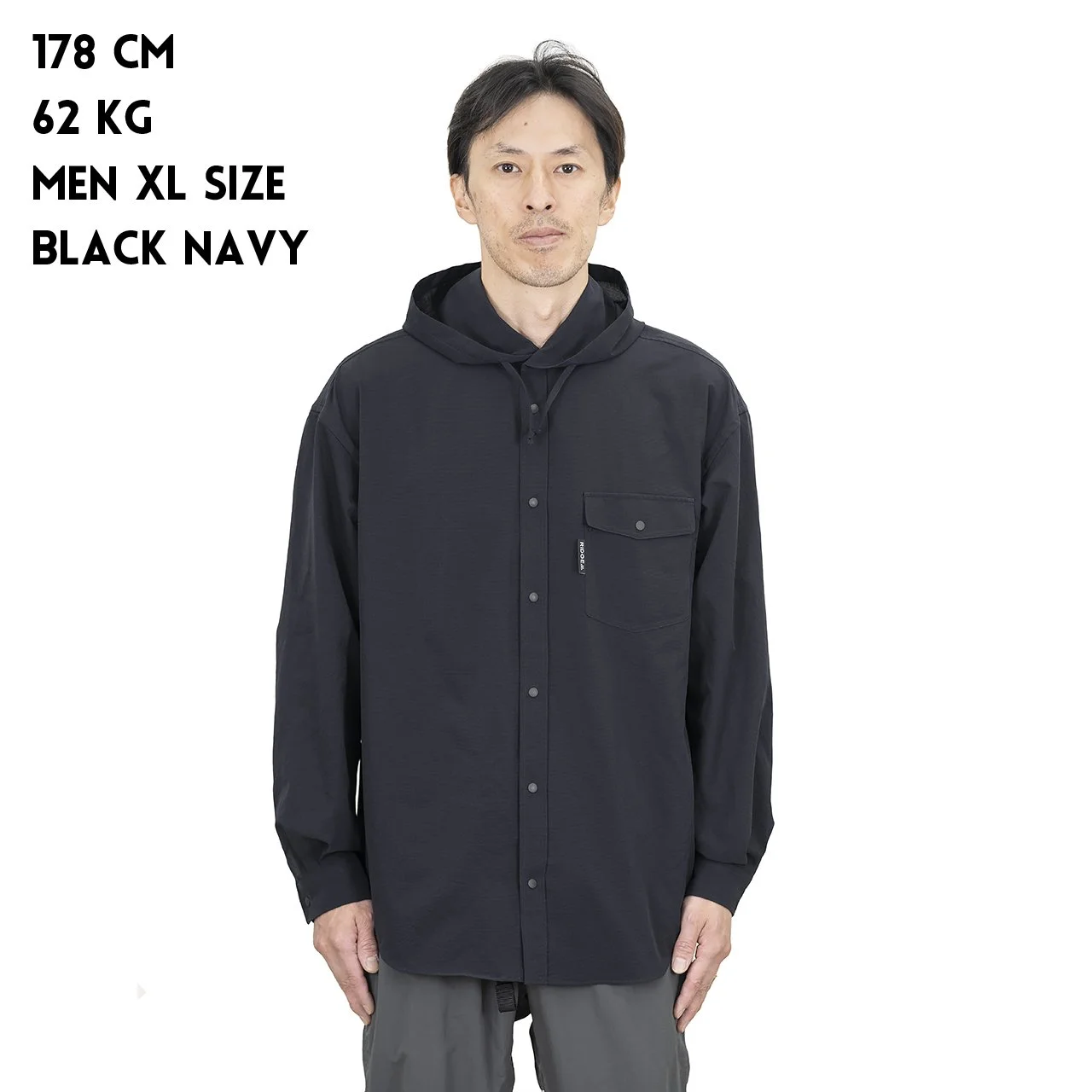 Ridge Mountain Gear Hooded Long Sleeve Shirt — morimori hyperlite 