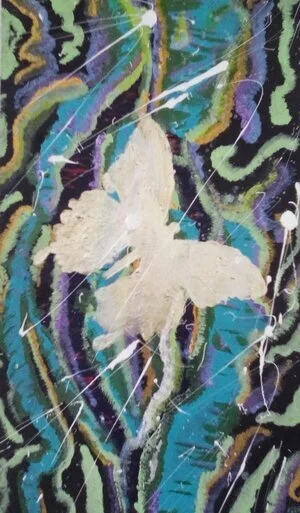 "Silver Butterfly" 002-2019