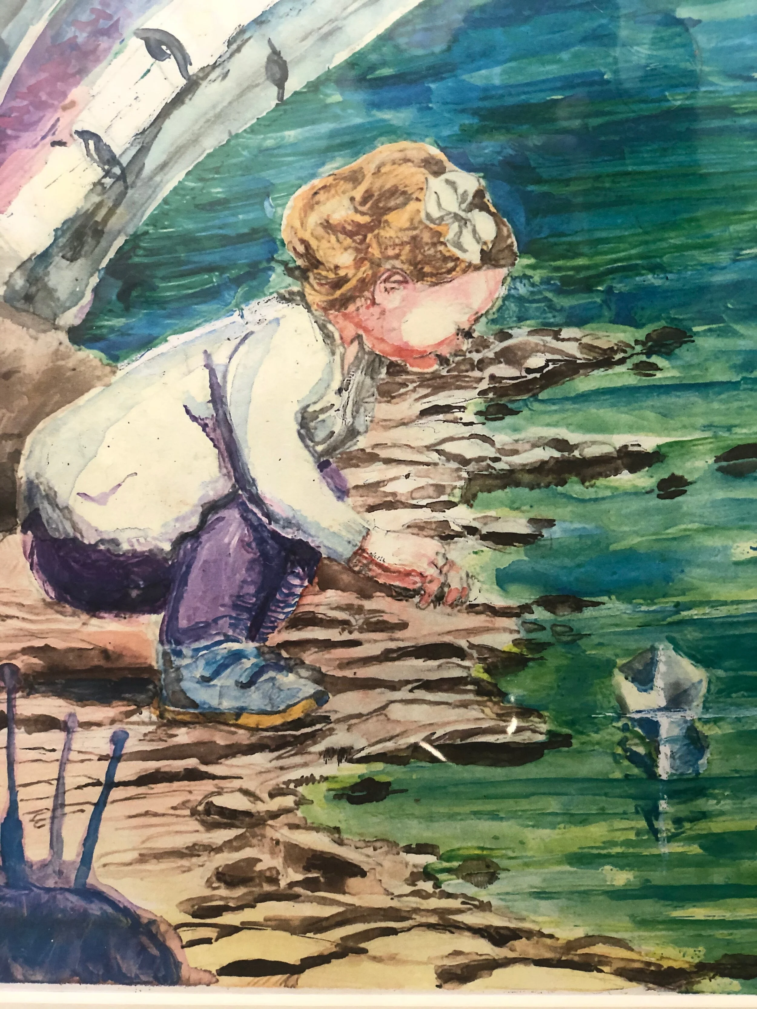 ”Little Girl Setting A Boat Adrift” 001-2020