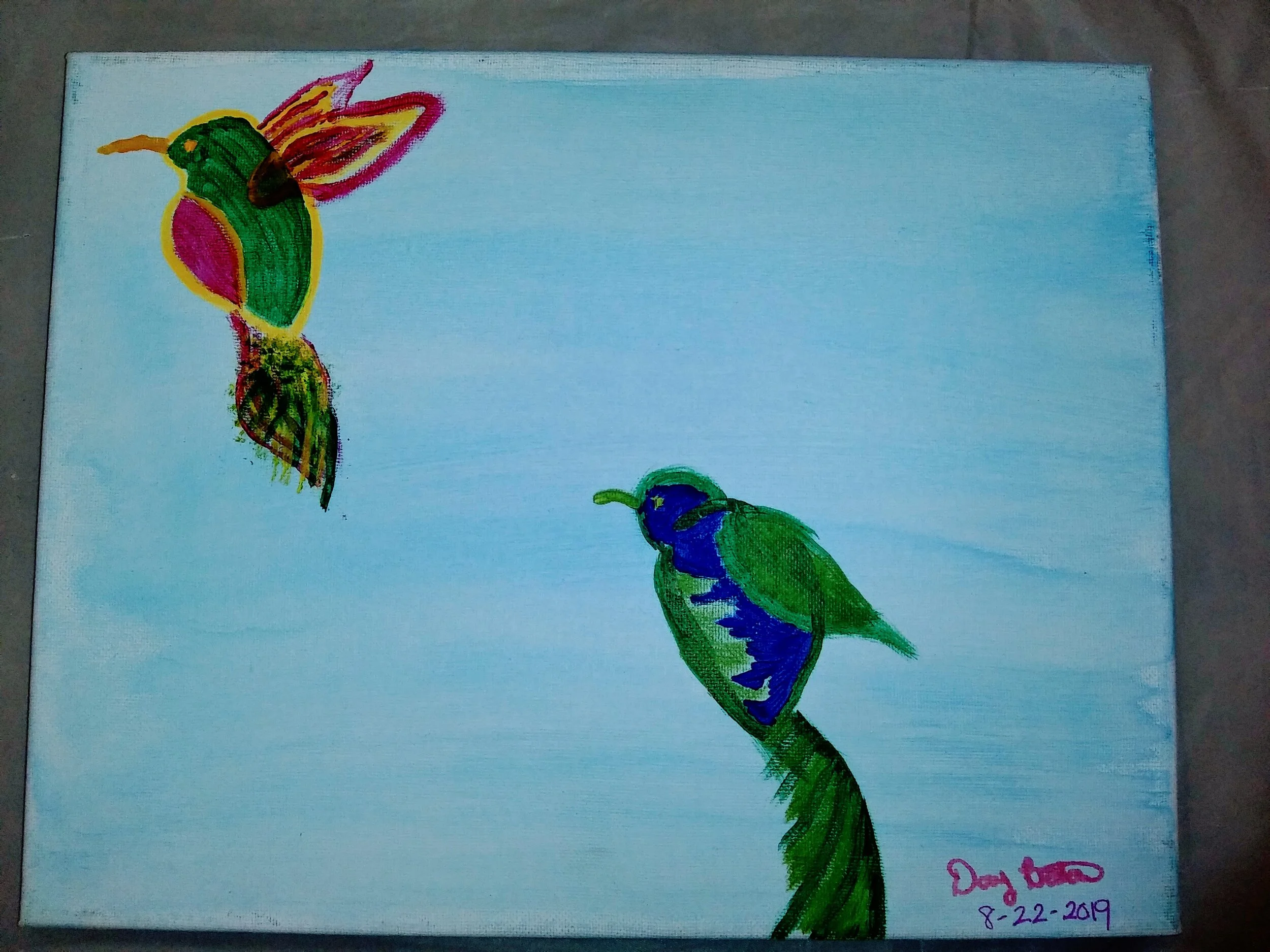 "Humming Birds" 013-2019