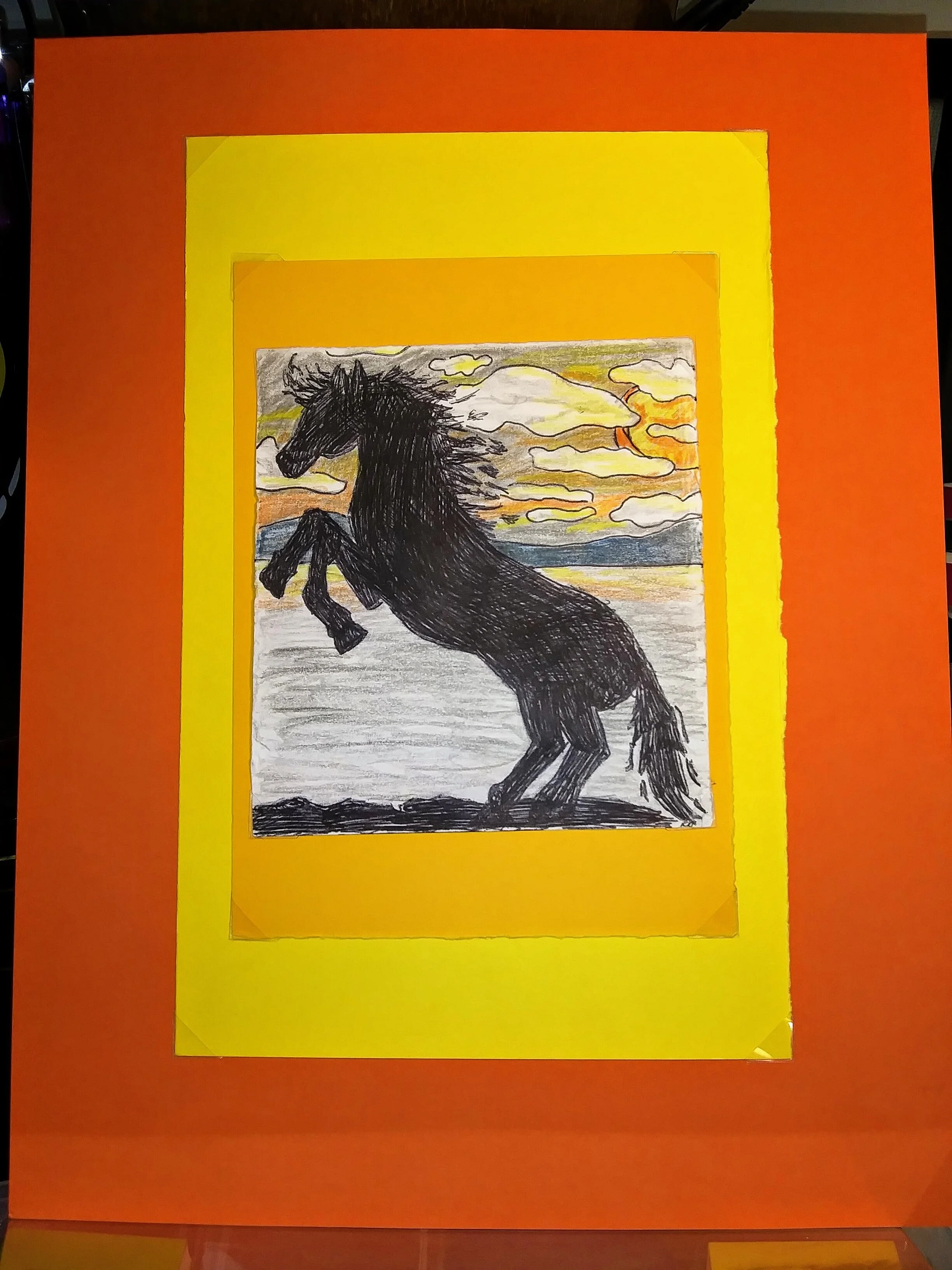 "Sunset Stallion" PD 031-2019