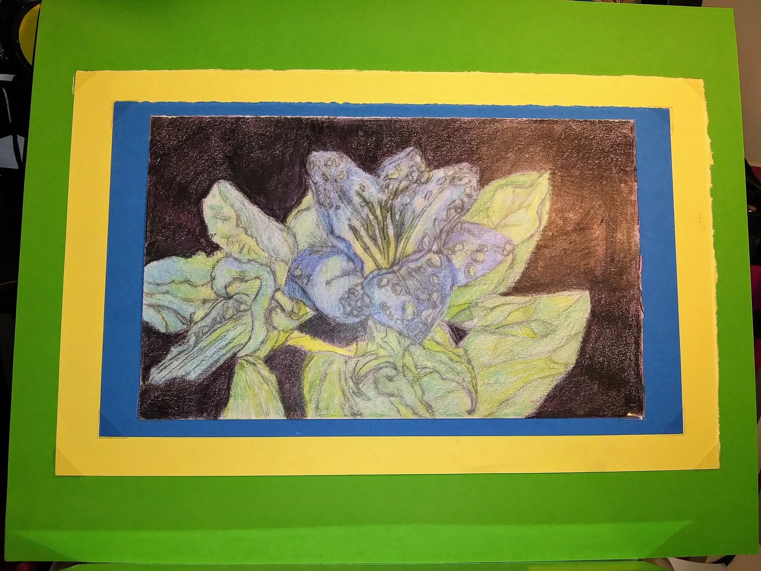 "Blue Day Lilies" PD 027-2019