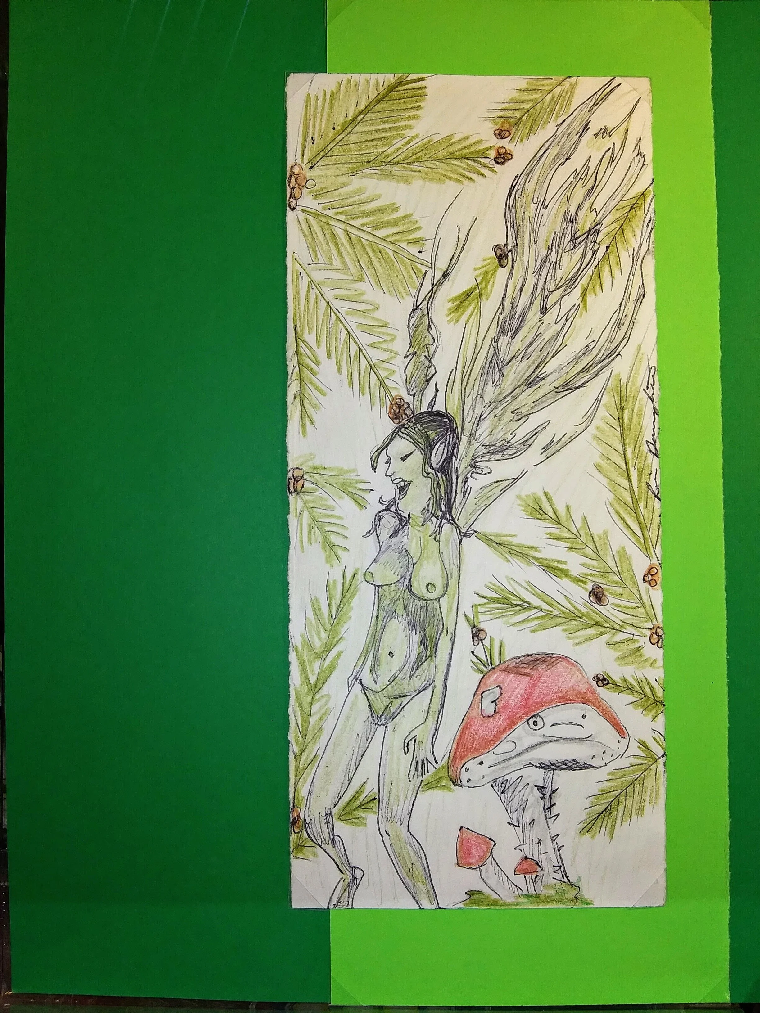 "Evergreen Faerie" PD 018-2019