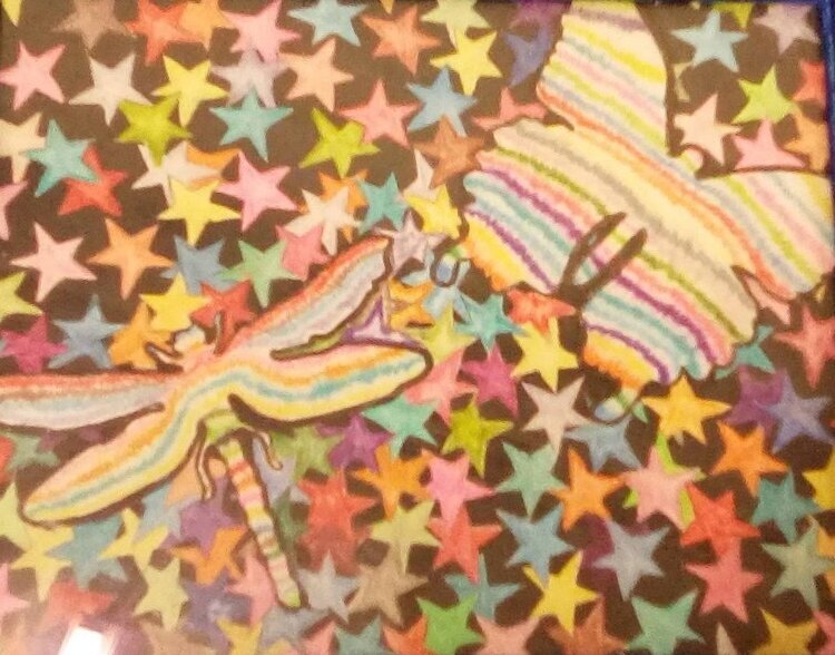 "Dragonfly and Butterfly" 006-2019