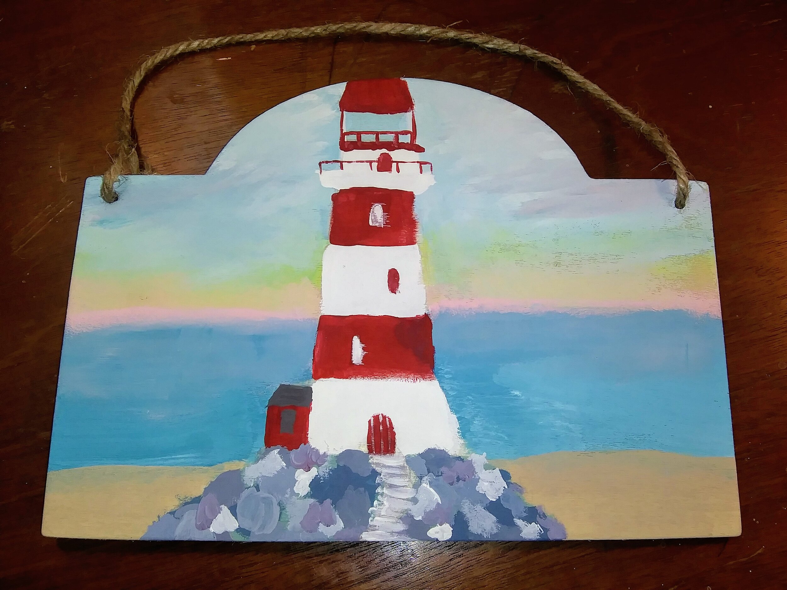 "Lighthouse by the Sea" txt 005-2020