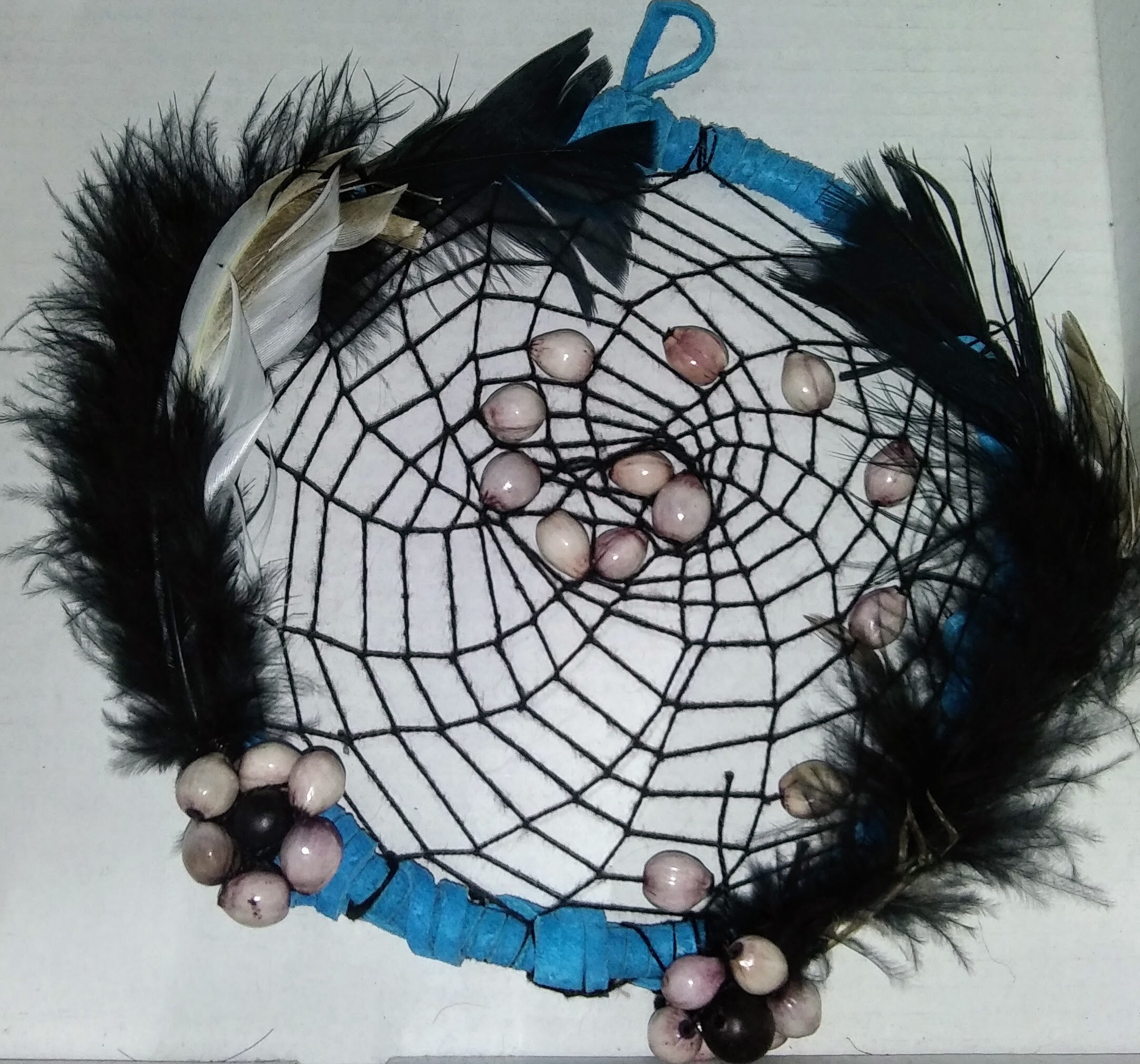 Purple Seed Dream Catcher