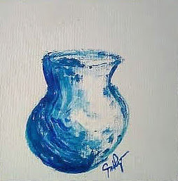 "Blue Vase" 006-2020