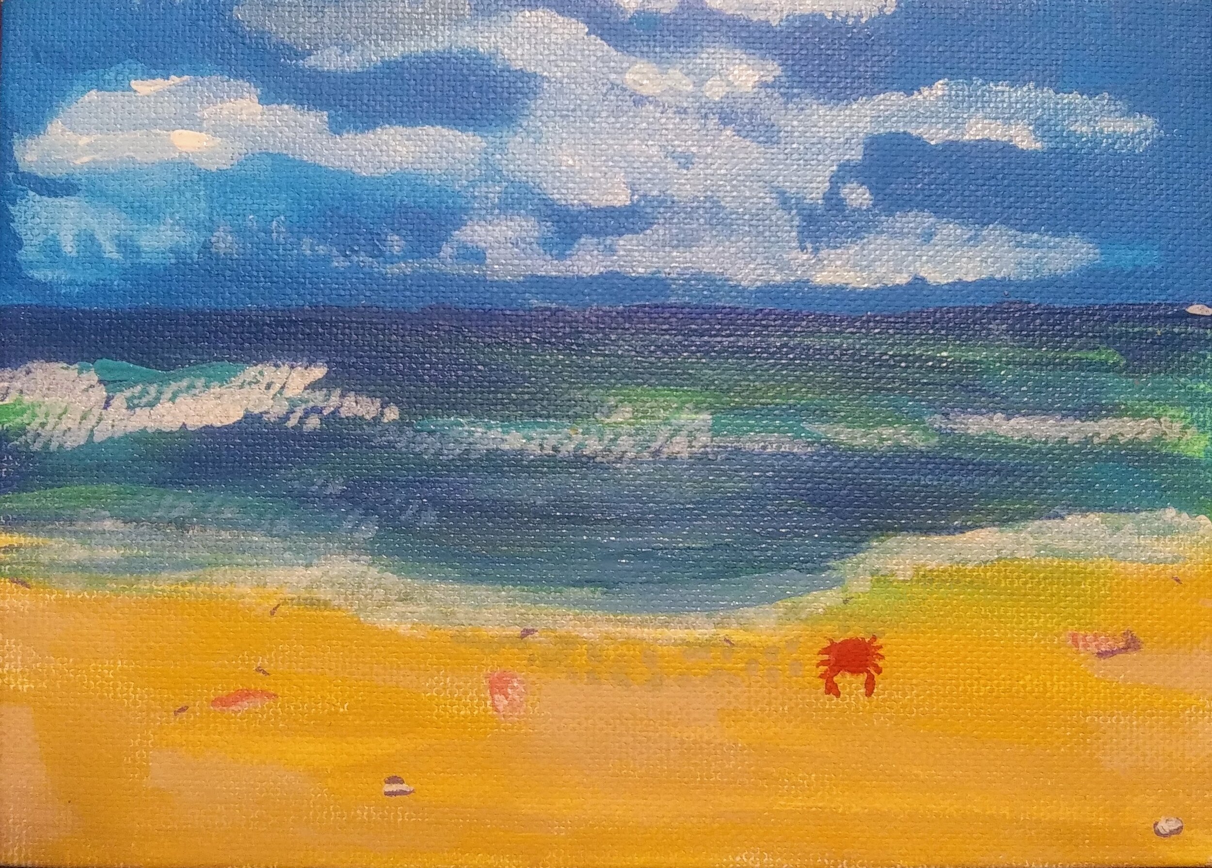 "Blue Skies, Blue Sea" 004-2020