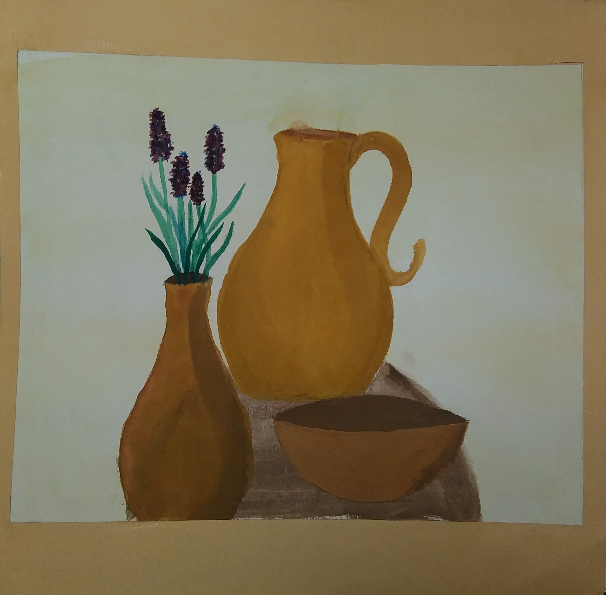 "Tuscan Pottery and Lavender" WC 006-2019