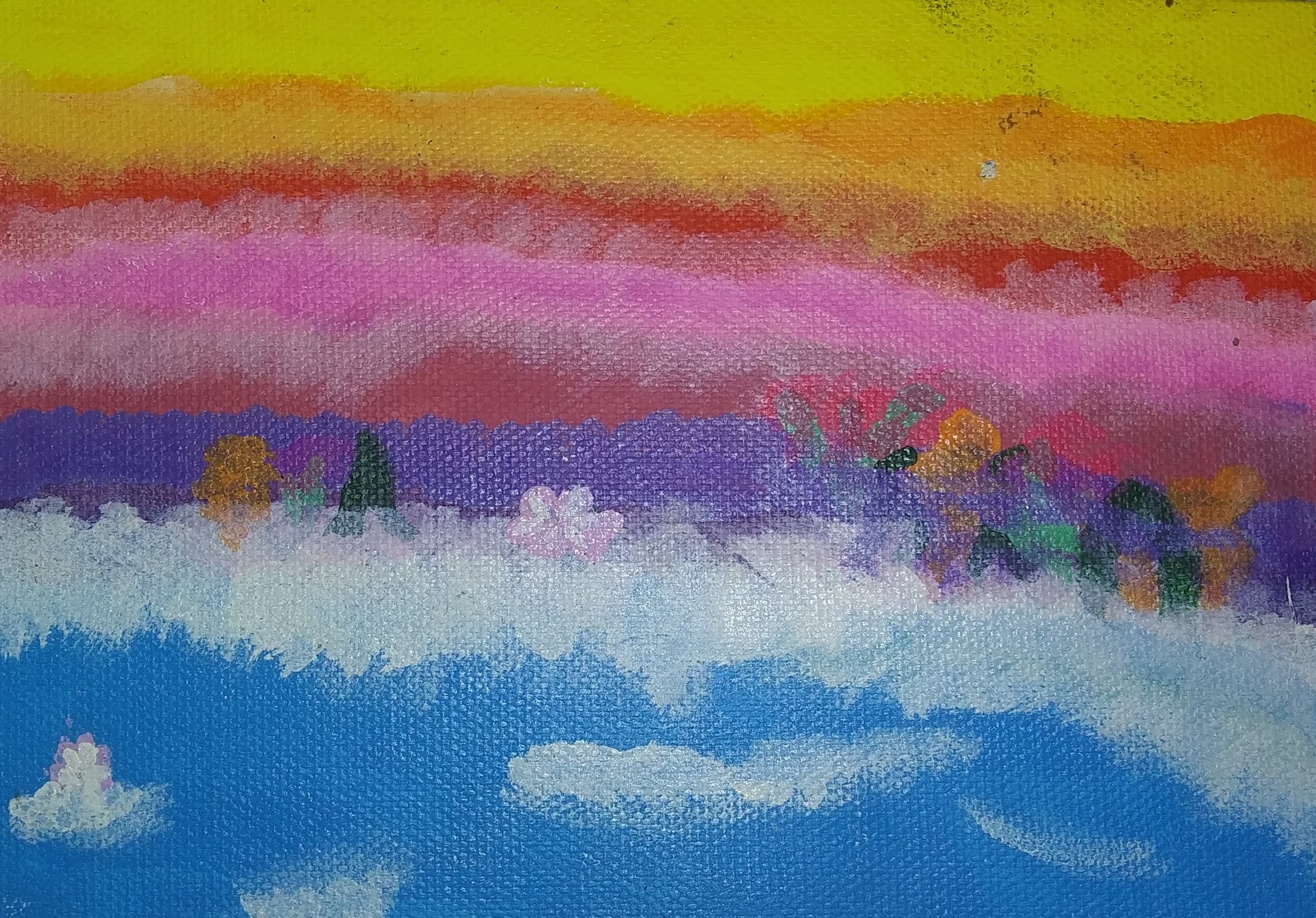 "Waves Upon A Sunset Sea" 029-2020