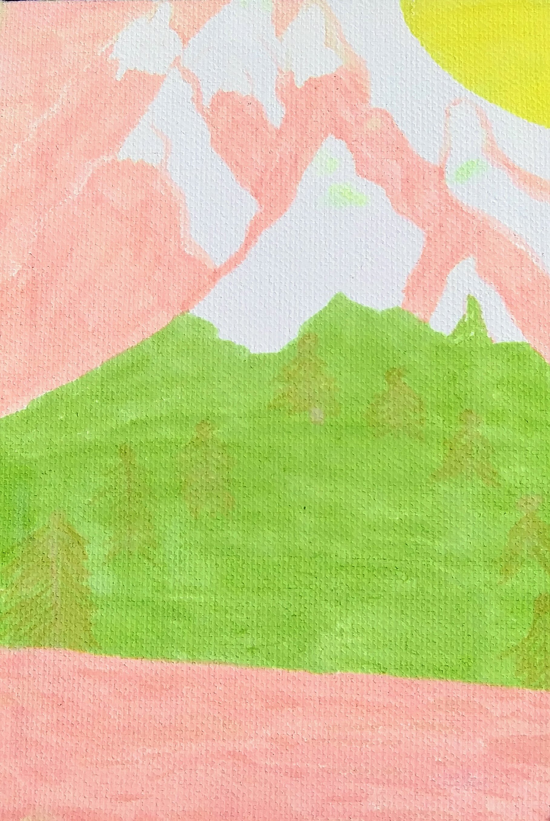 “Rhodochrosite Mountain Range”