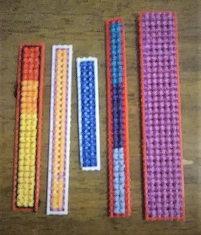 $10 for 5 Yarn Bookmarks 