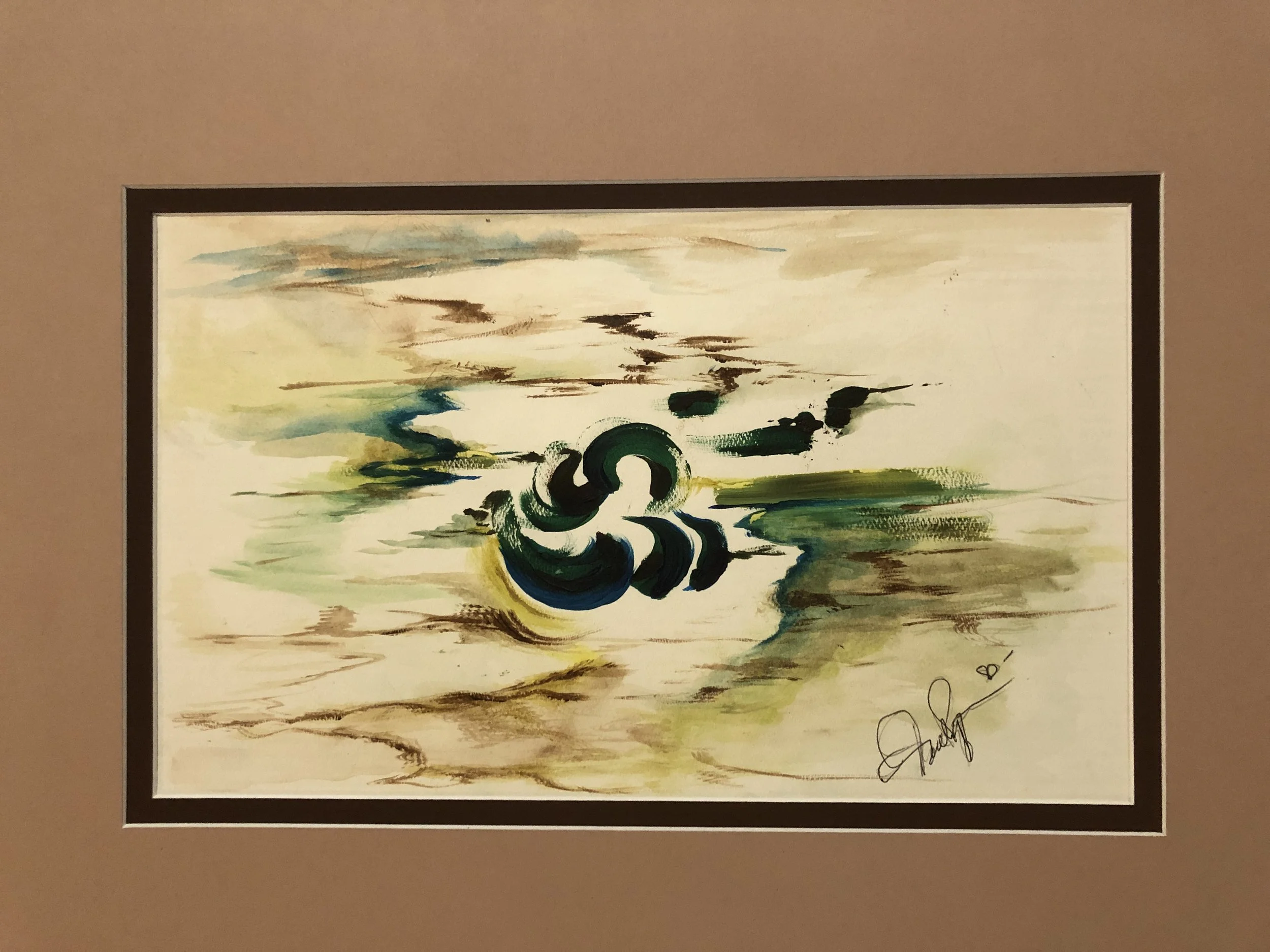 Wood Grain Abstract, 001-2019