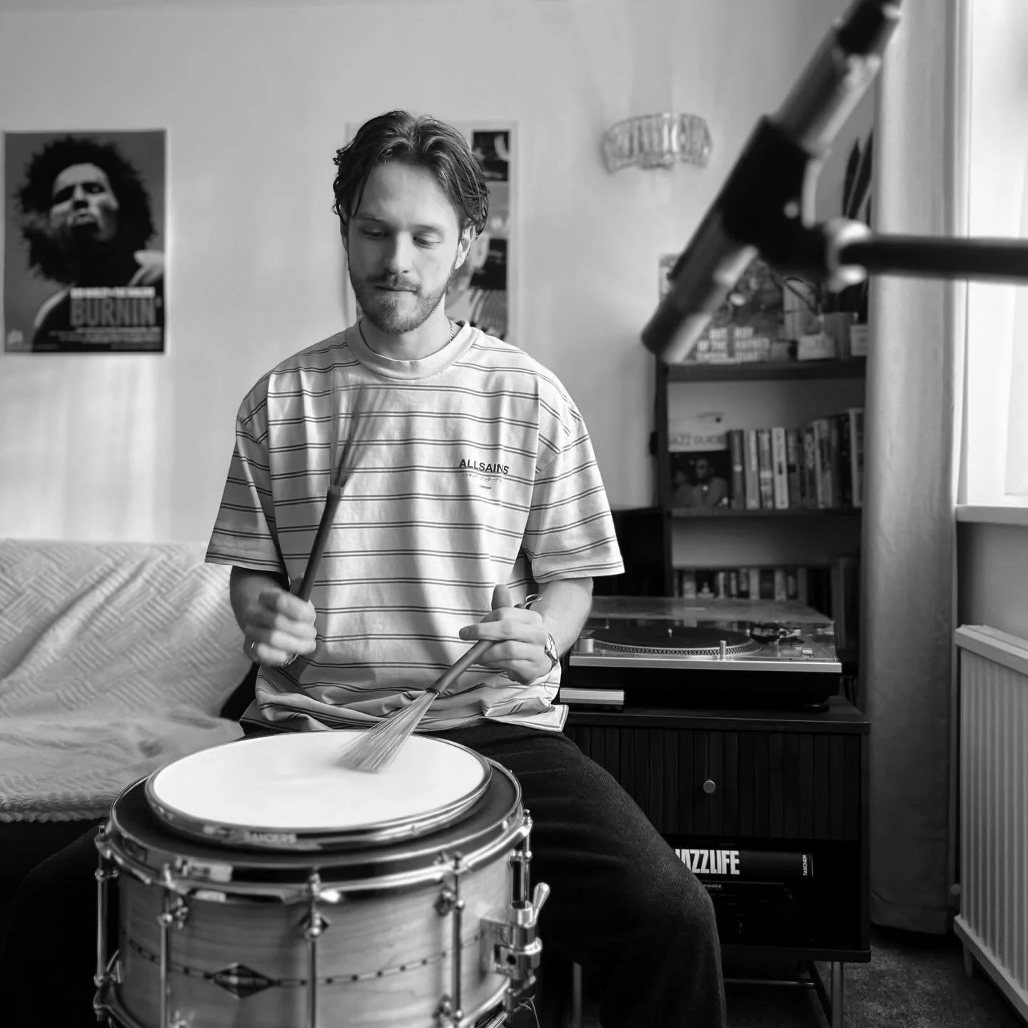 Enjoying working through the Wilcoxon solos with brushes lately, trying hard to get that same clarity with the brushes as with sticks. Lots of solos and work to go, that&rsquo;s for sure! 

Another one coming tomorrow and for anyone interested, you c