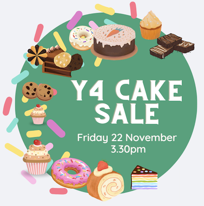 Year 4 Cake Sale