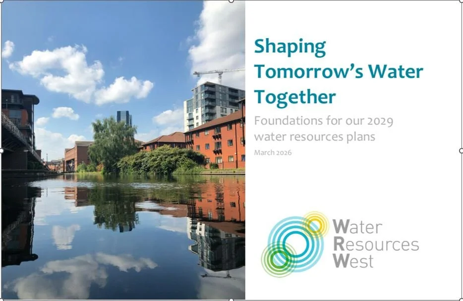 Shaping Tomorrow’s Water Together - Foundations for our 2029 water resources plans