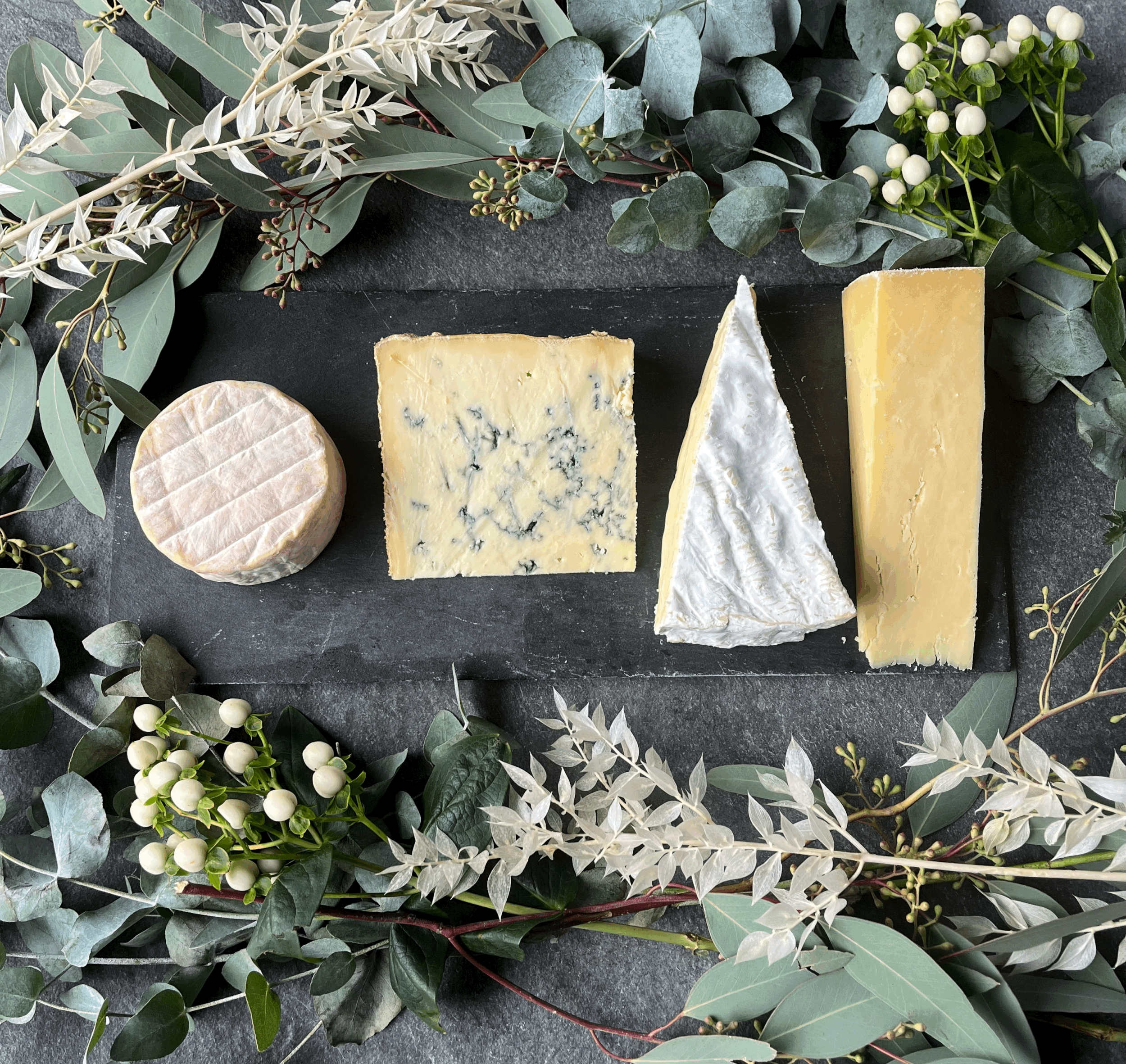 Cheese gift box assorted British cheese