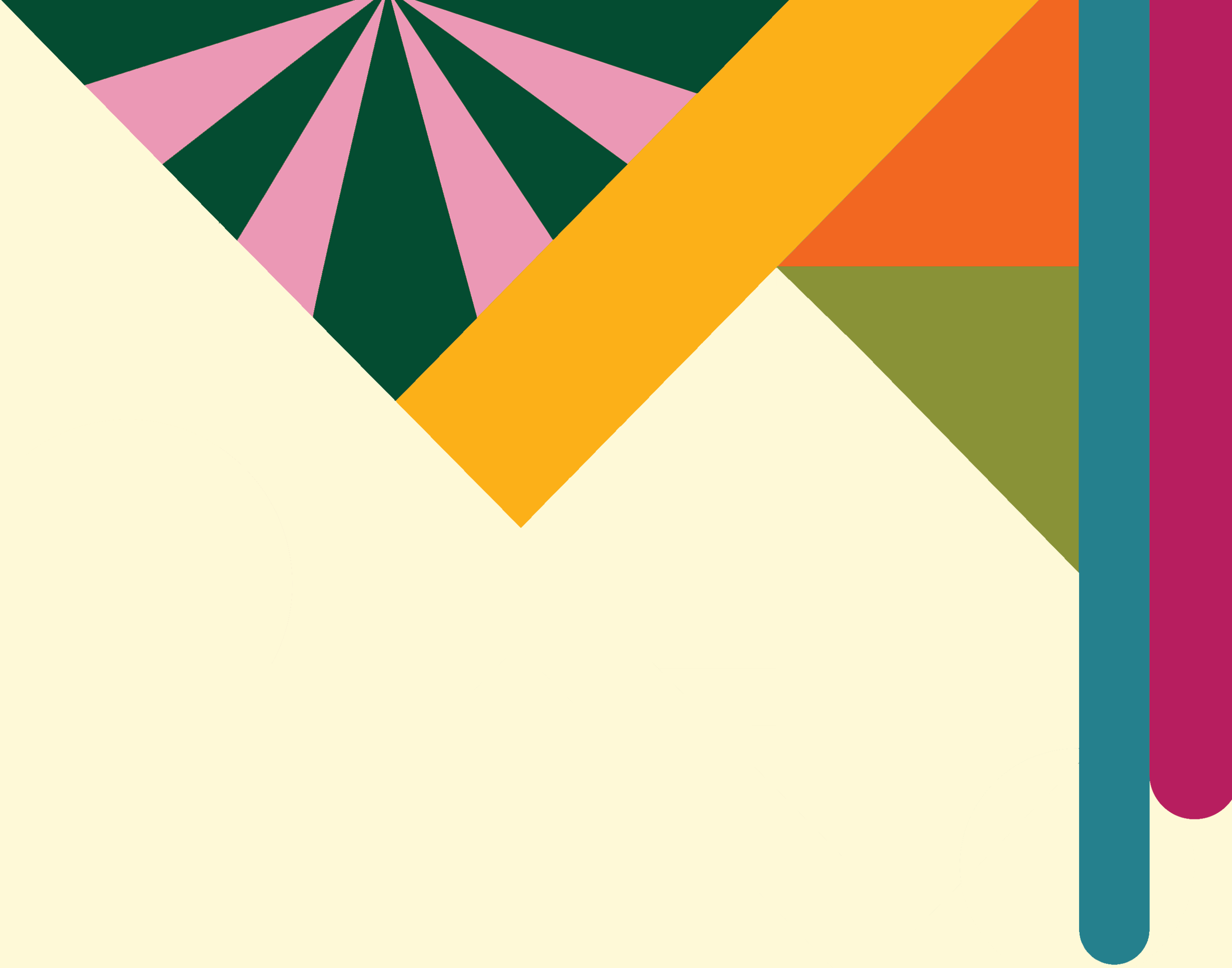 Retro geometric shapes