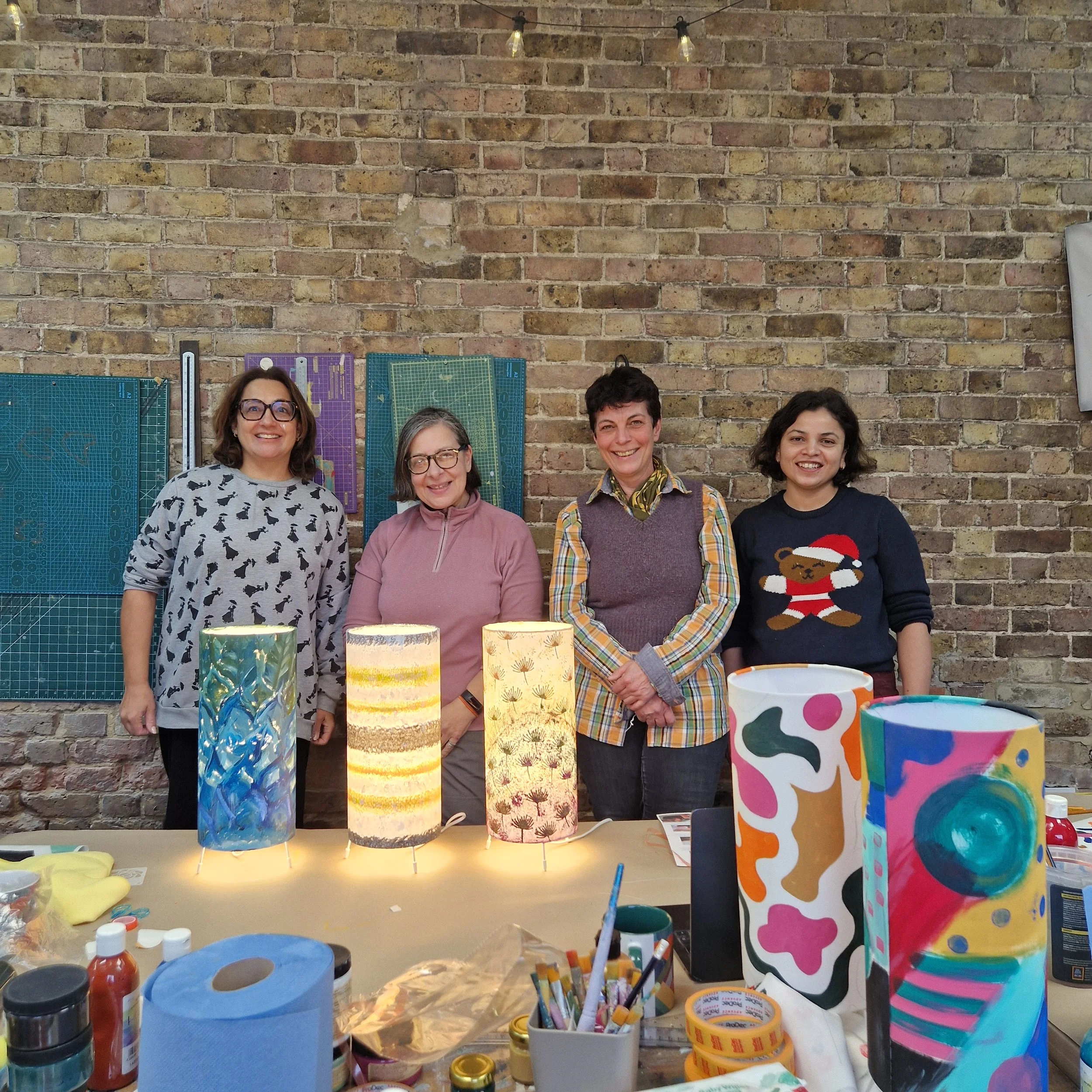 Paint & Make - Table Lamp Workshop Saturday 28th February