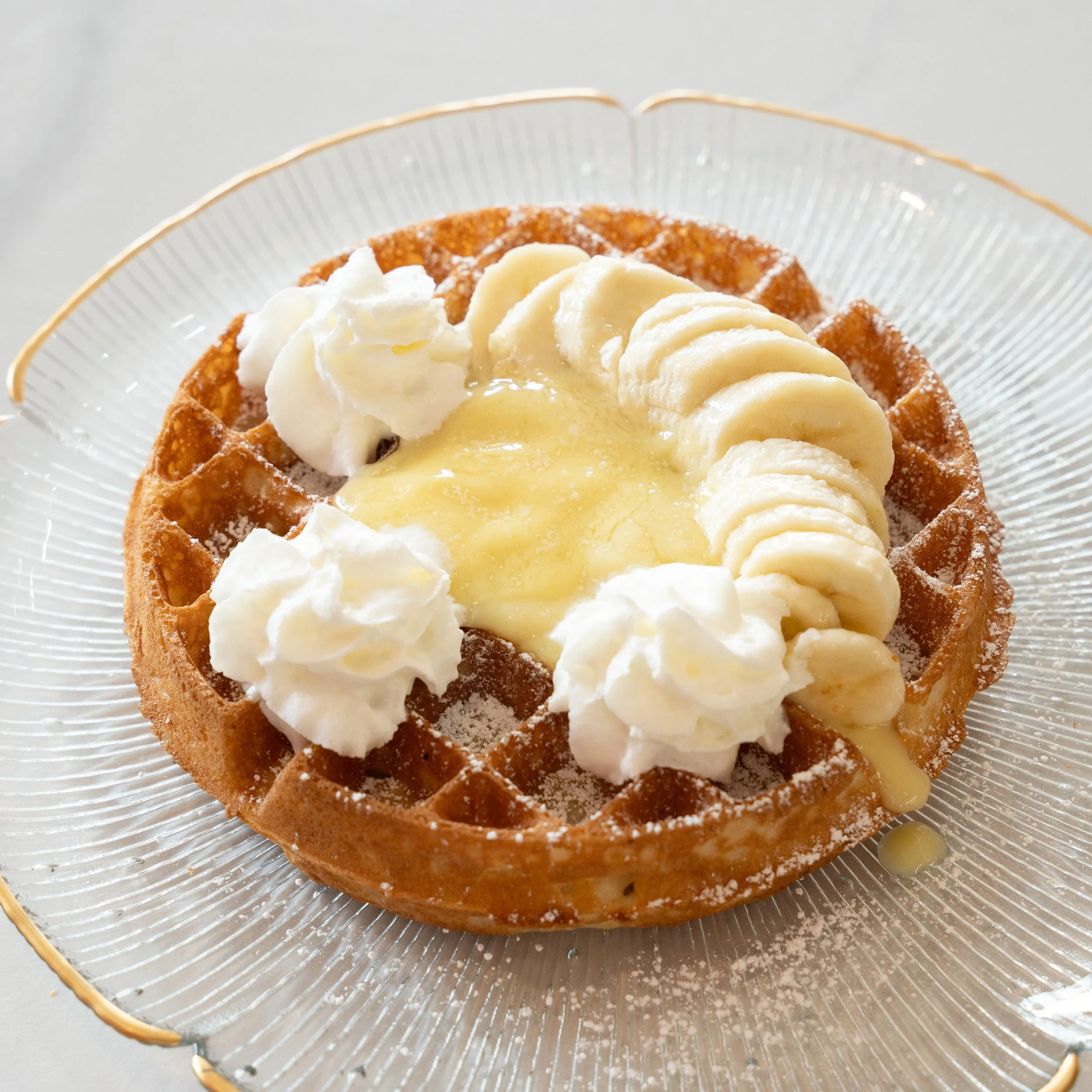 Letchworth Waffles Belgian Bannana Pudding.jpg