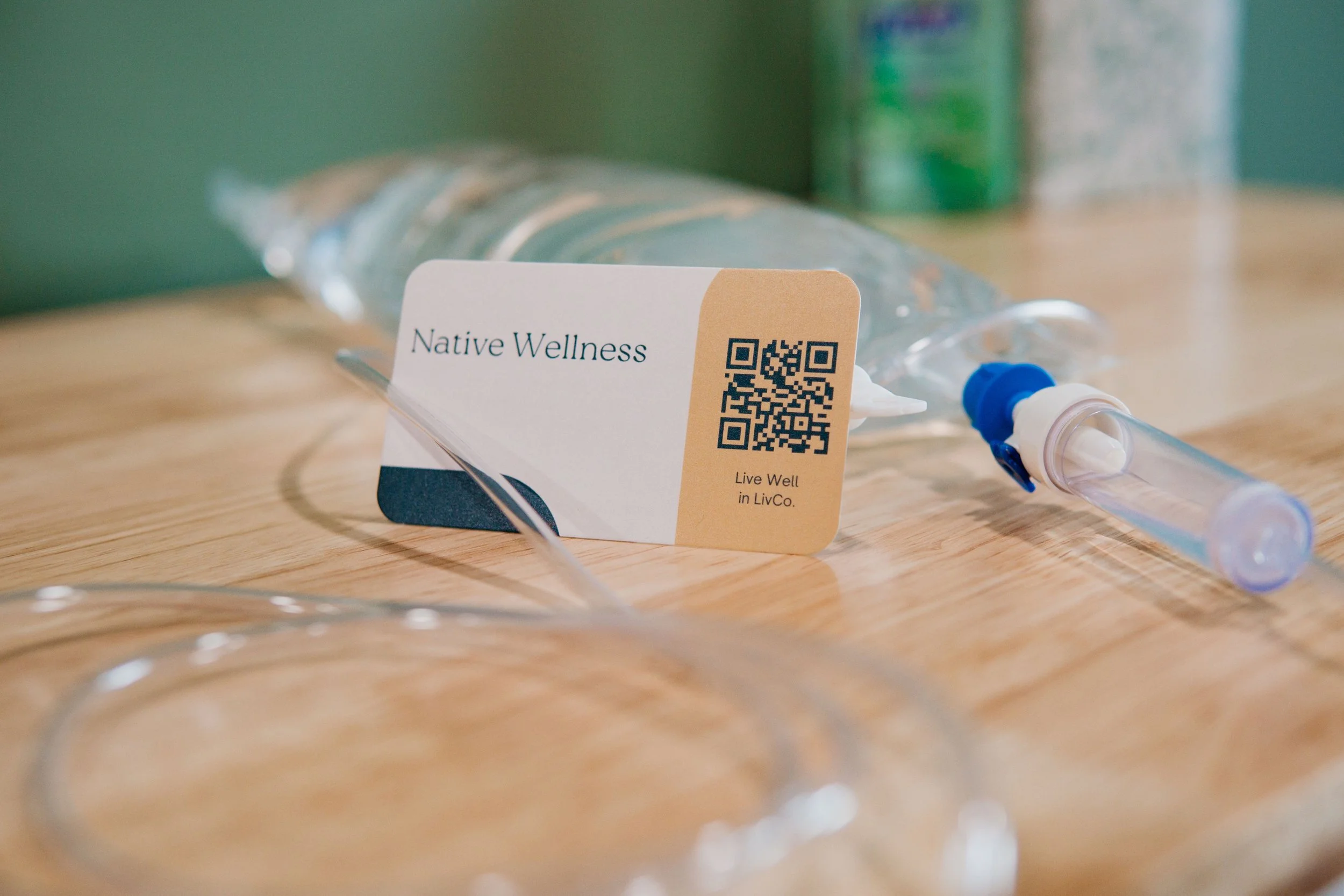 IV bag and native wellness business card.jpg