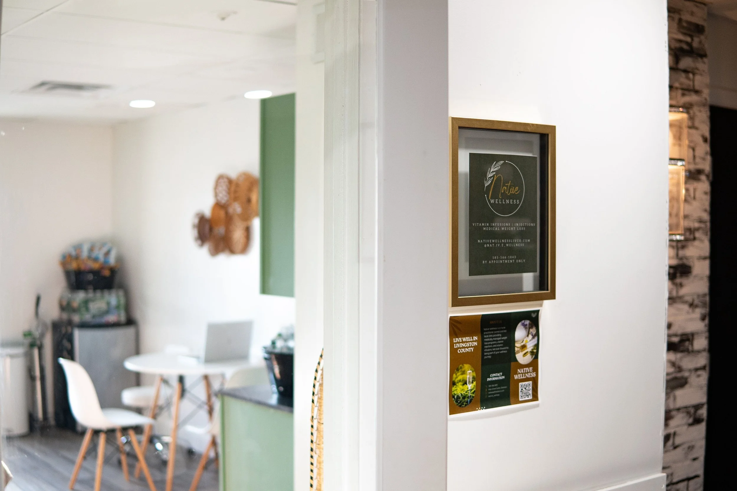 native wellness lakeville signs and waiting room.jpg