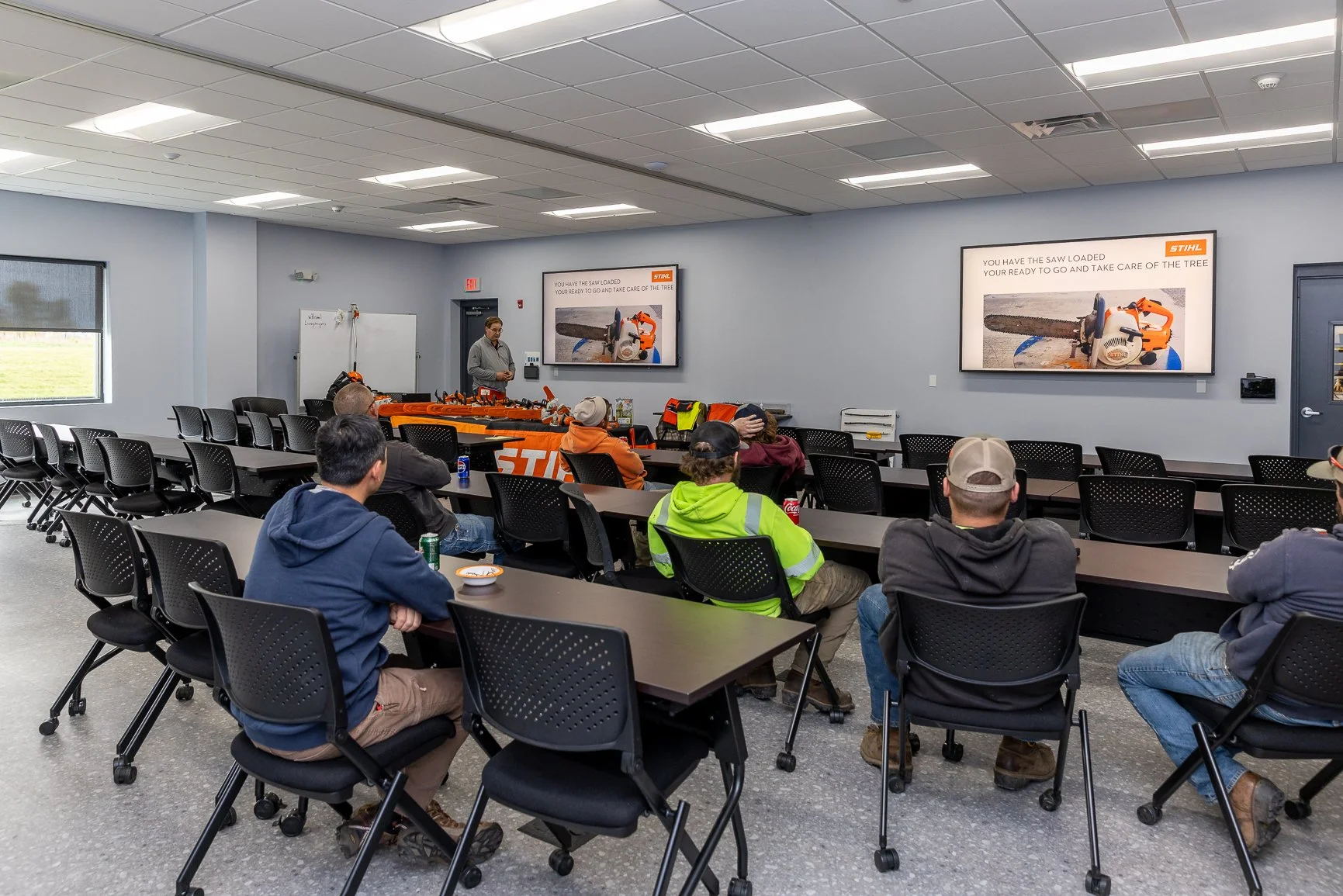 Power and Construction Group Training Facility Caledonia NY Stihl Training.jpg