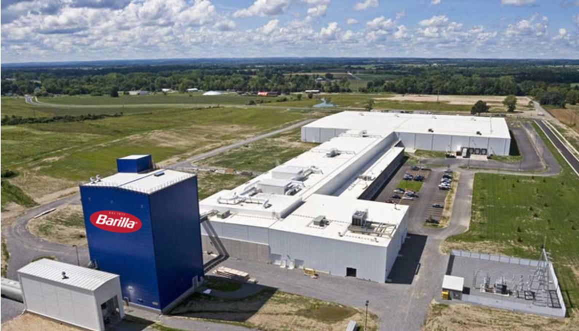 Barilla Commits to Invest Nearly $170 Million and Create Over 90 New Jobs for a Two-Phase Expansion at Avon Manufacturing Facility