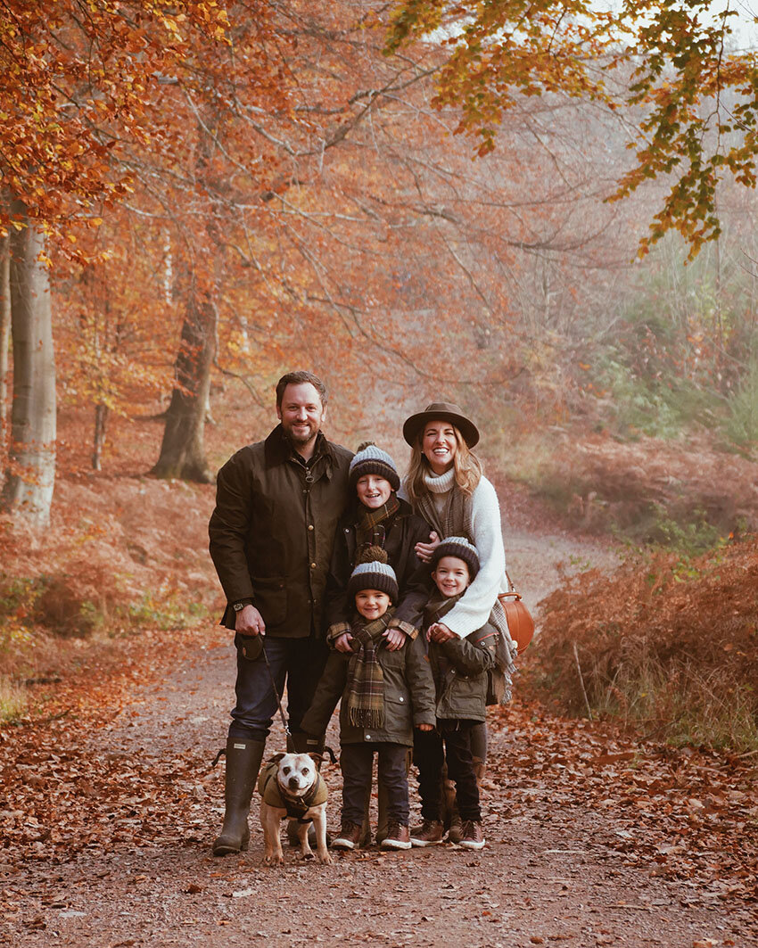 Forest of Dean Family Pic Autumn 2020
