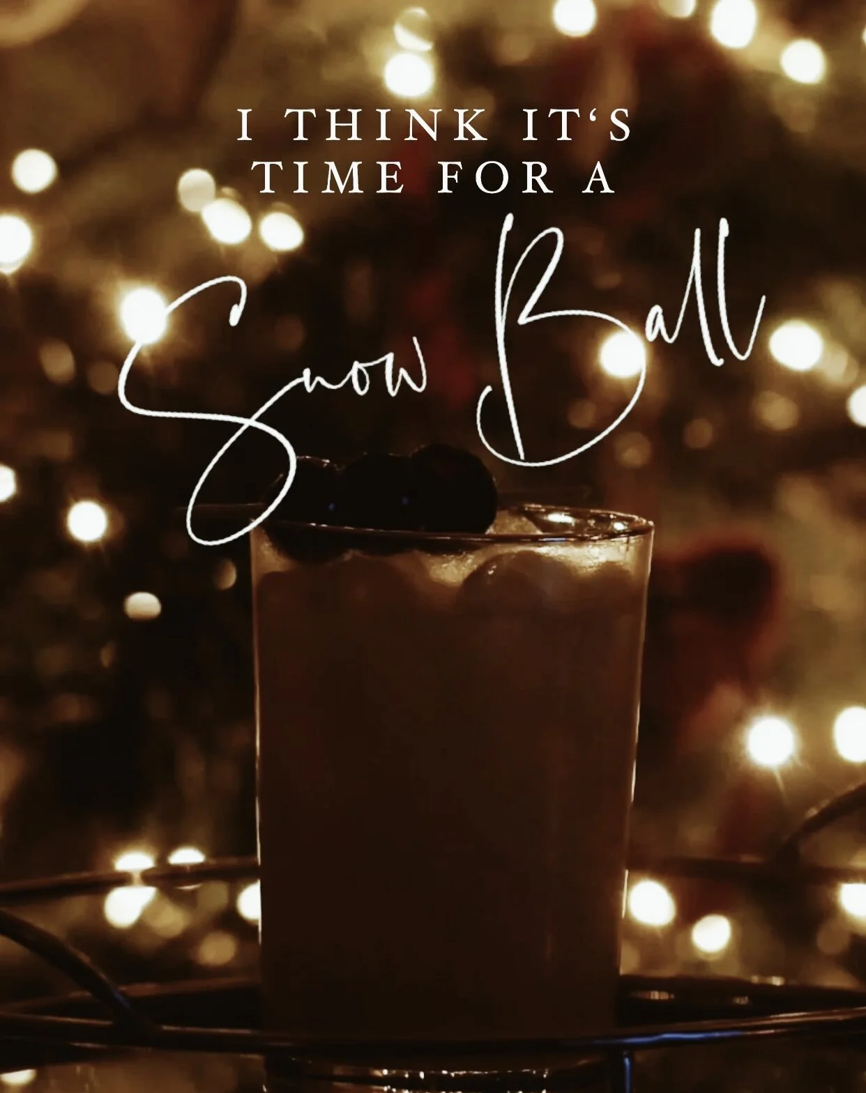 Snowball Recipe