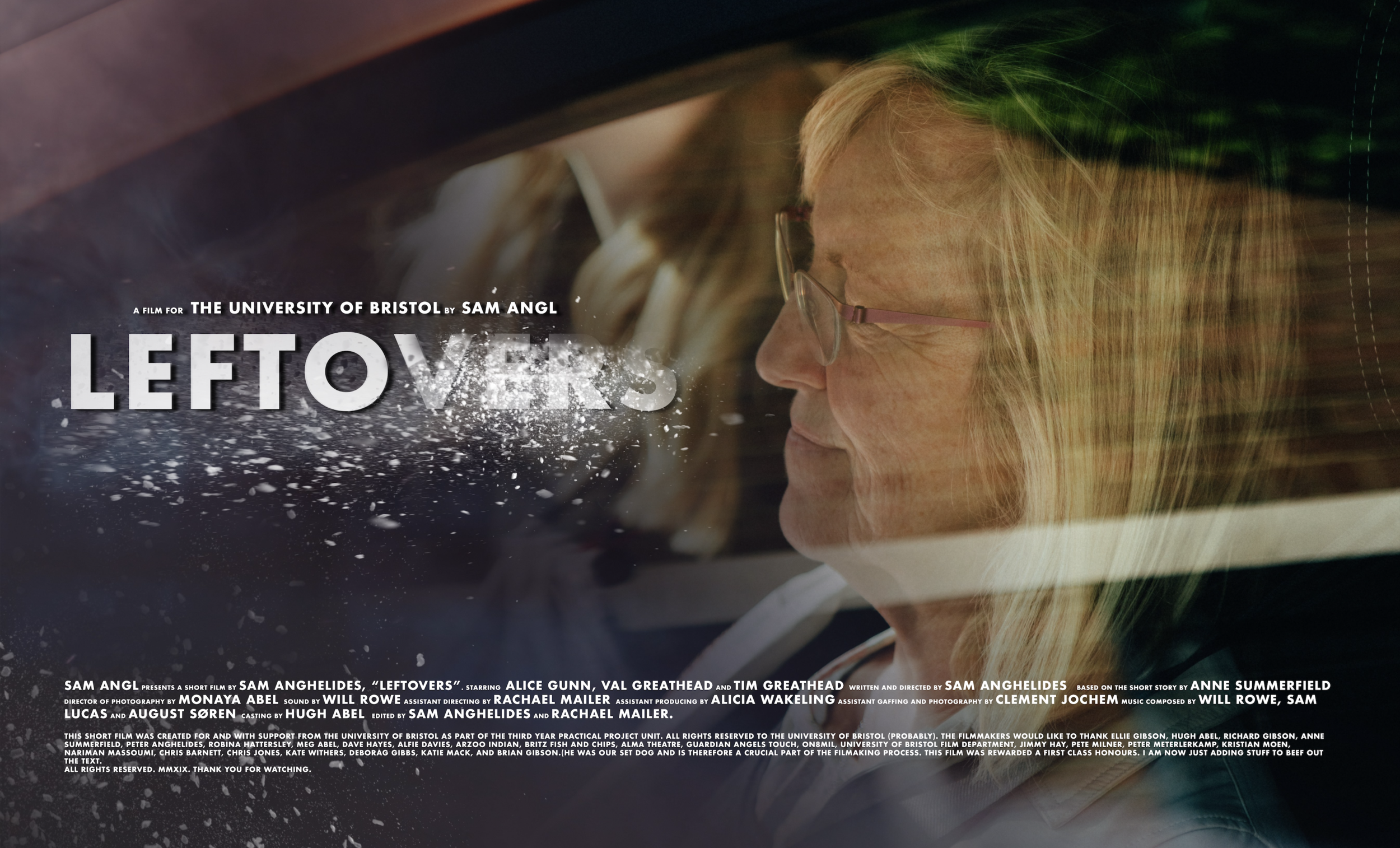 LEFTOVERS (2019) - A Short Film by Sam Angl.