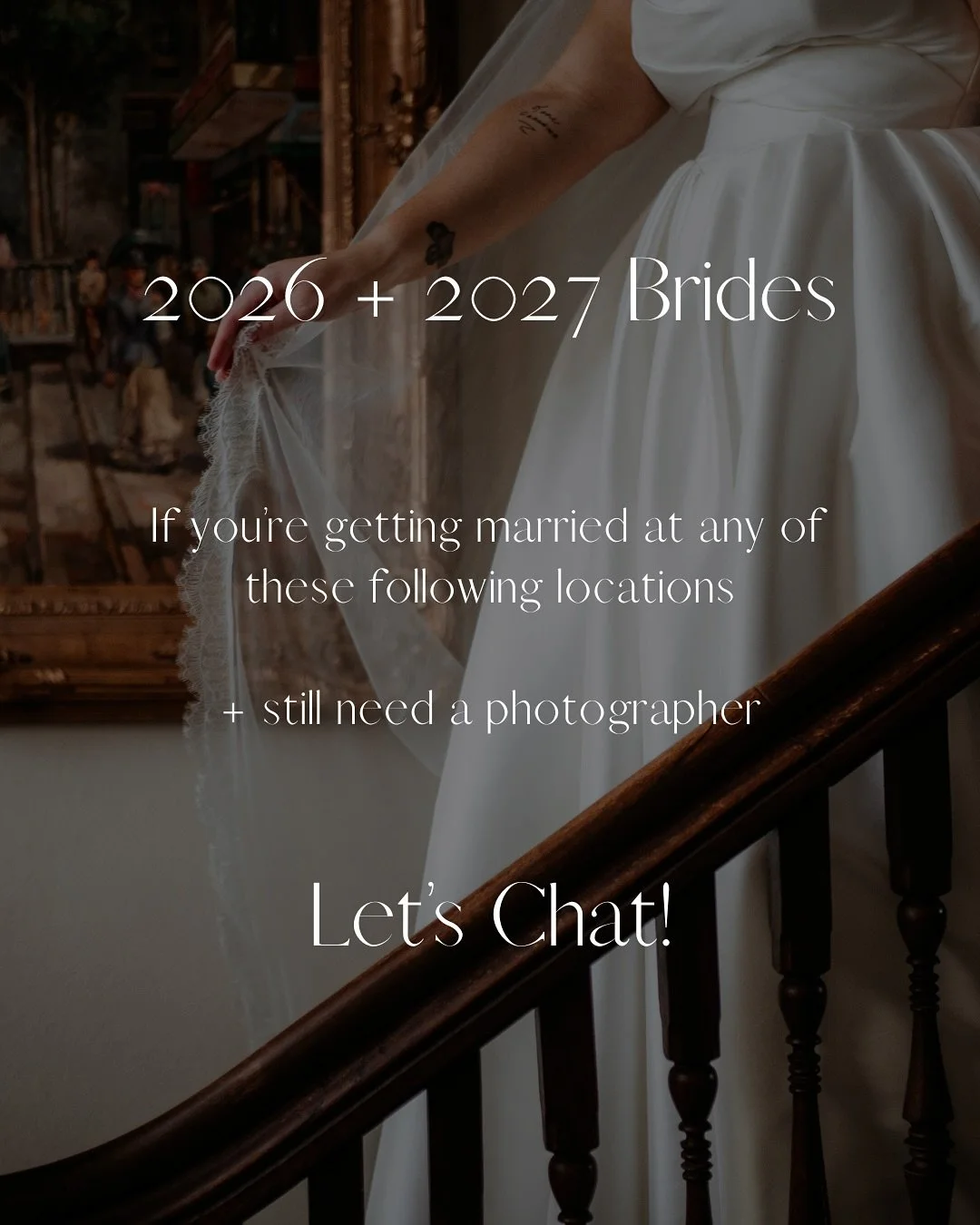These venues have been in my wedding bucket list for quite a while! If you&rsquo;re planning on getting married at one of these fabulous Pennsylvania venues, I am your girl!!✨

I would love to get to know you, hear all about your vision for your wedd