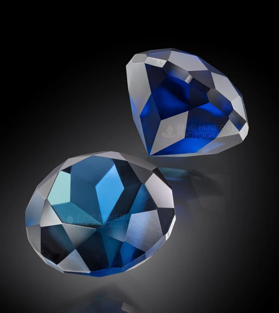 Sapphires from Ntendezi, Nyamasheke, Rwanda. 1.2ct (Laszlo Kupi Collection)