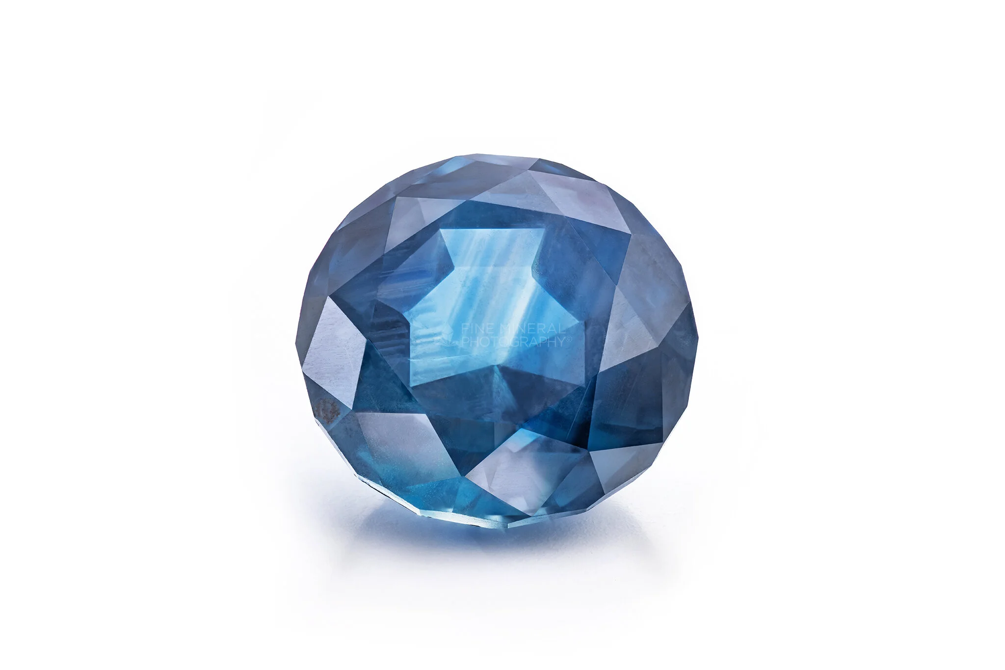 Sapphire from Ntendezi, Nyamasheke, Rwanda. 2ct (Laszlo Kupi Collection)