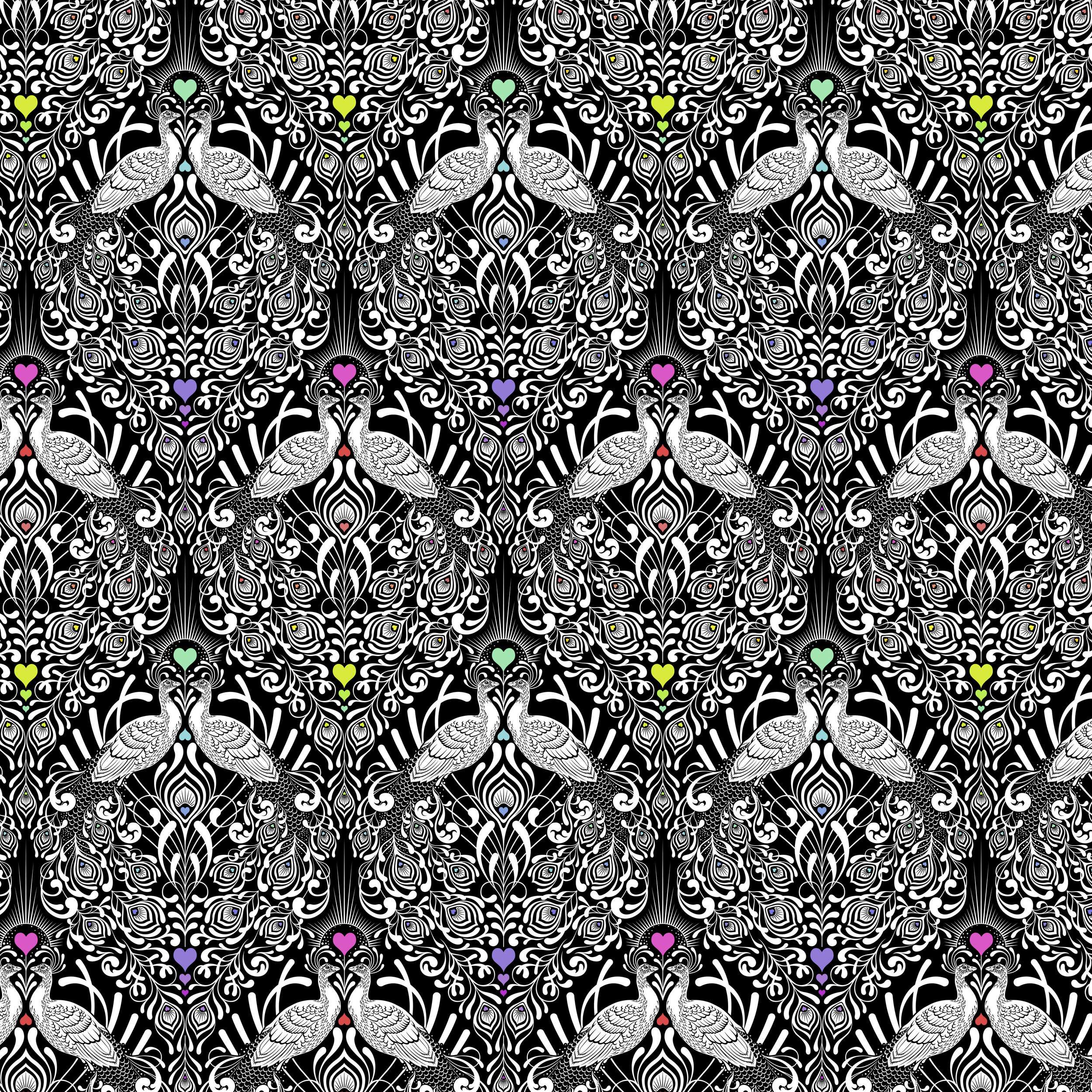 Tall Tails Ink PWTP152-INK - Linework by Tula Pink