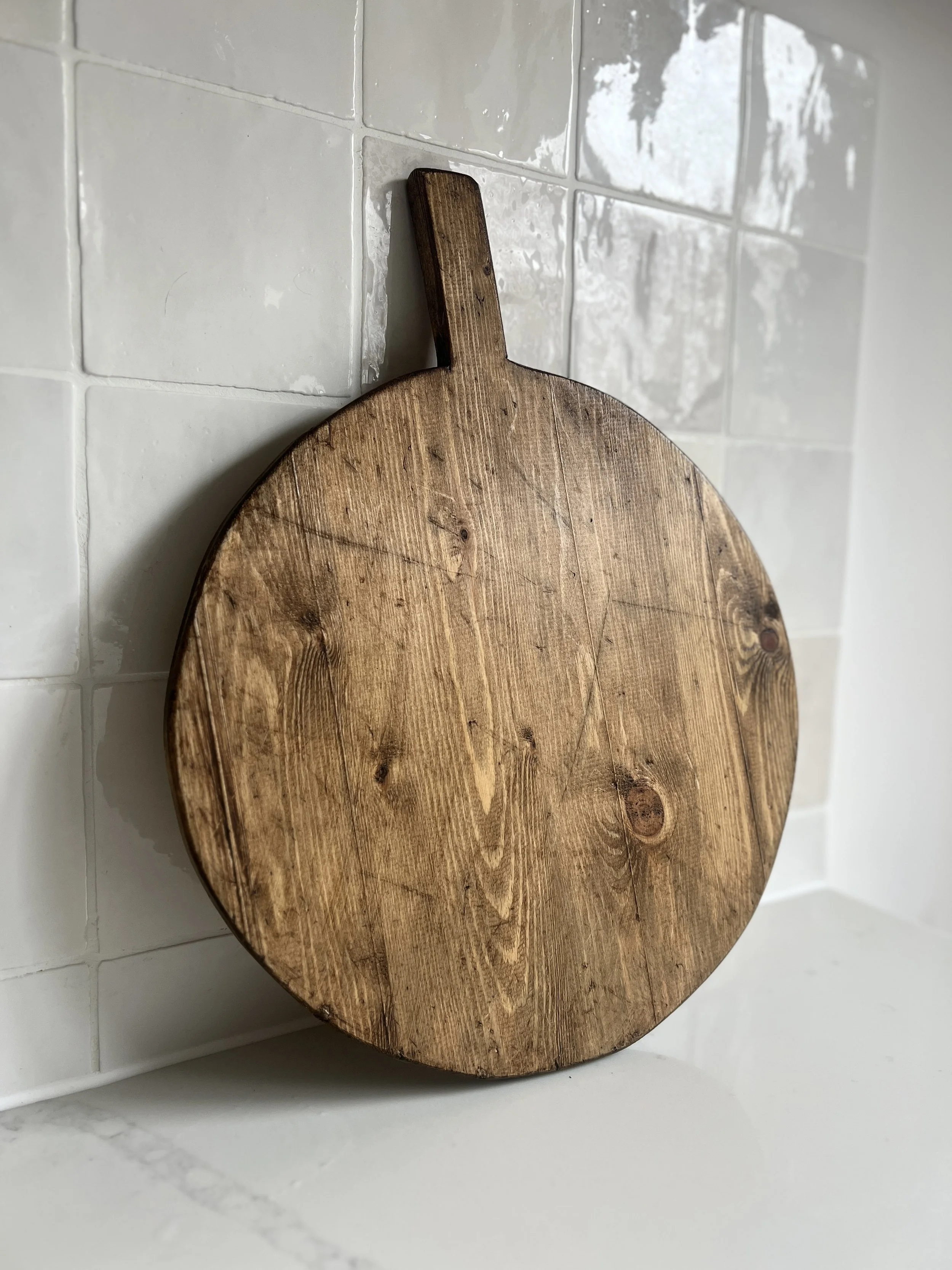 Antique French Rustic Serving Board