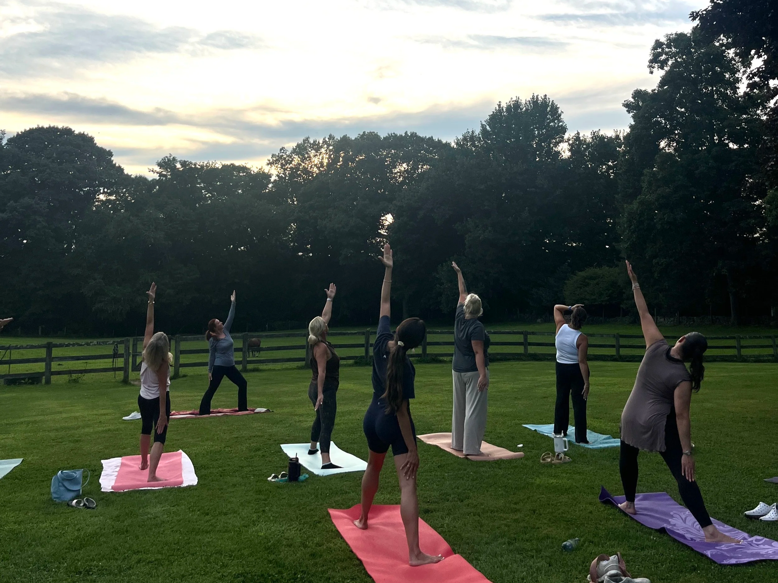 Fall Foliage Yoga
