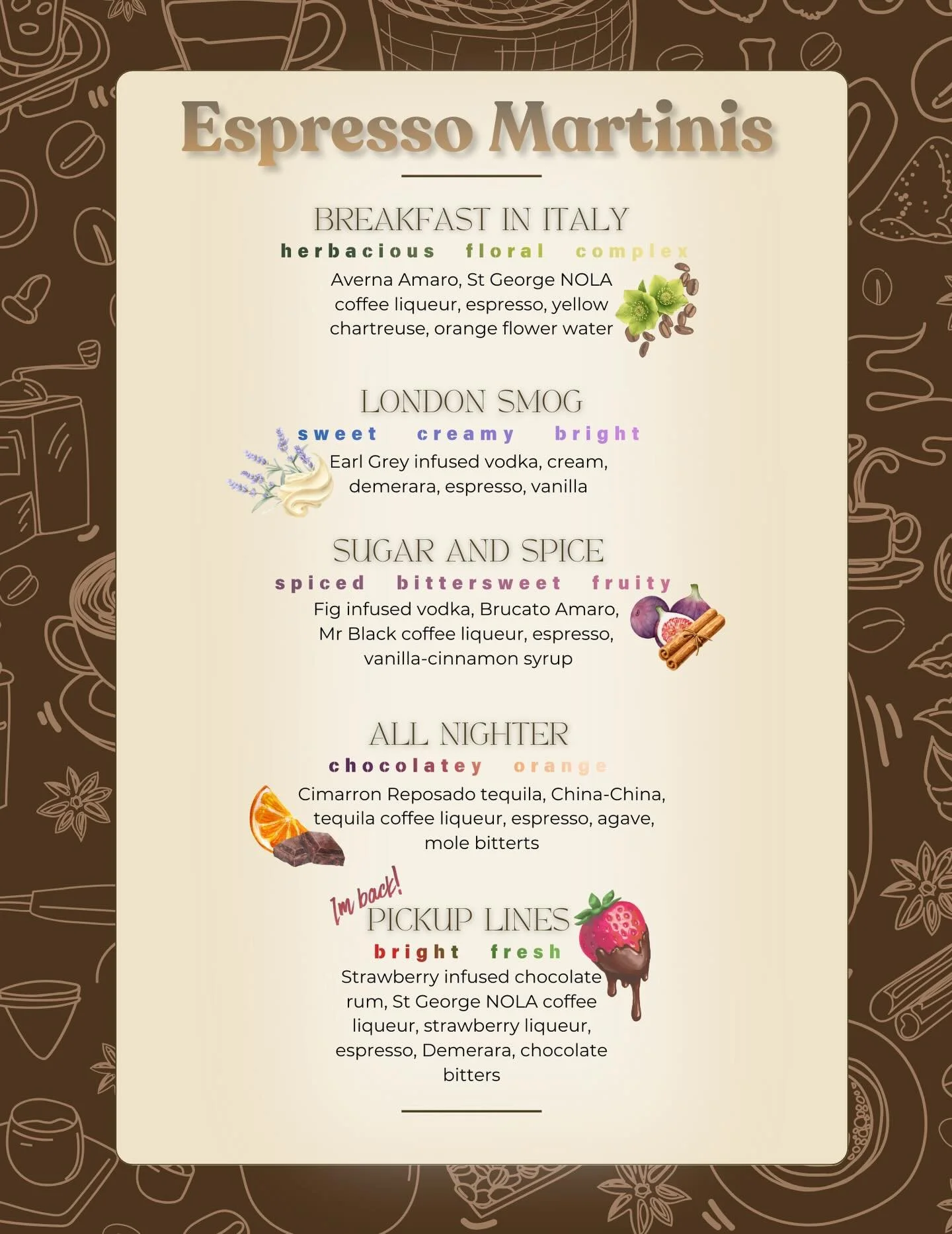 Happy February everyone 🥰😘 The bartenders are ready to have toned arms by March! 

STARTS AT 5PM 2/2

#espressomartinimonth