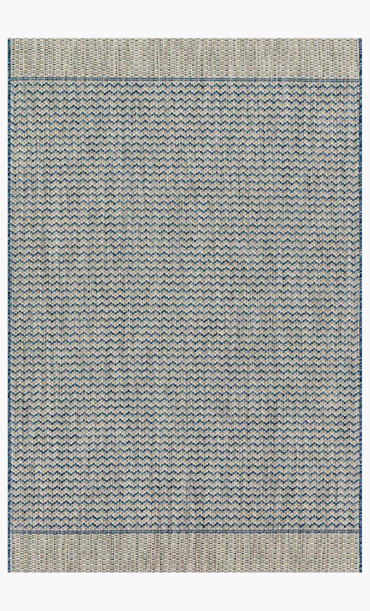 Loloi rug in grey/blue