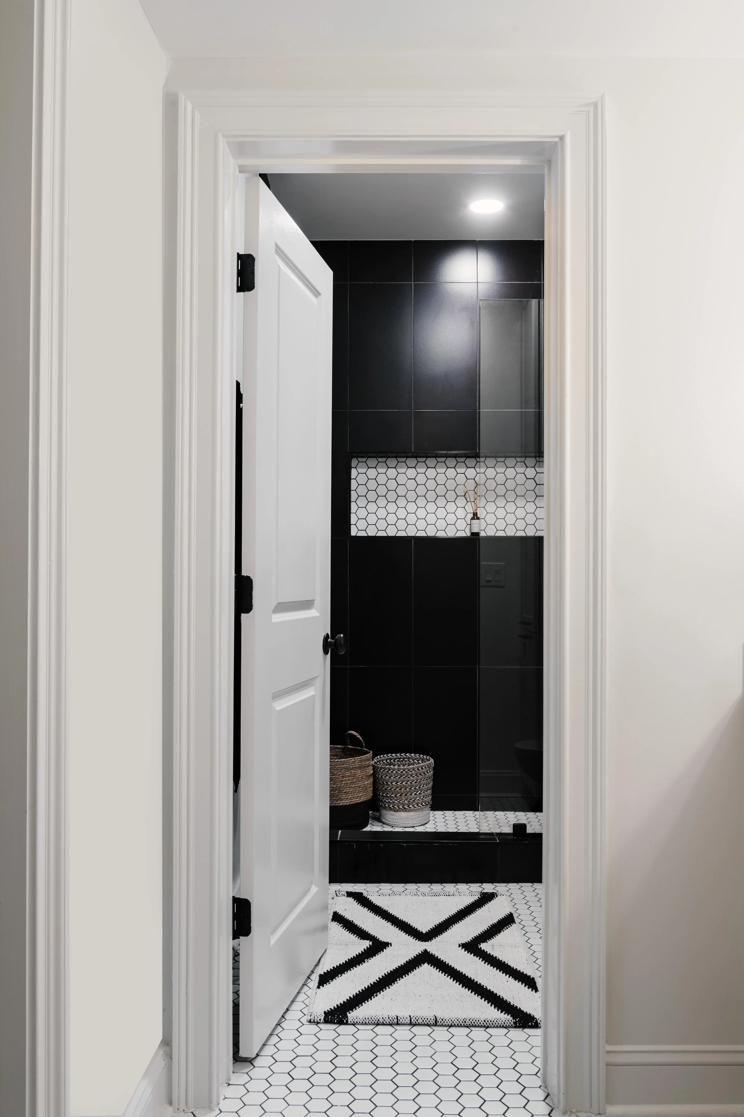 Project: Polished Powder Room — MARKEY DESIGN CO.