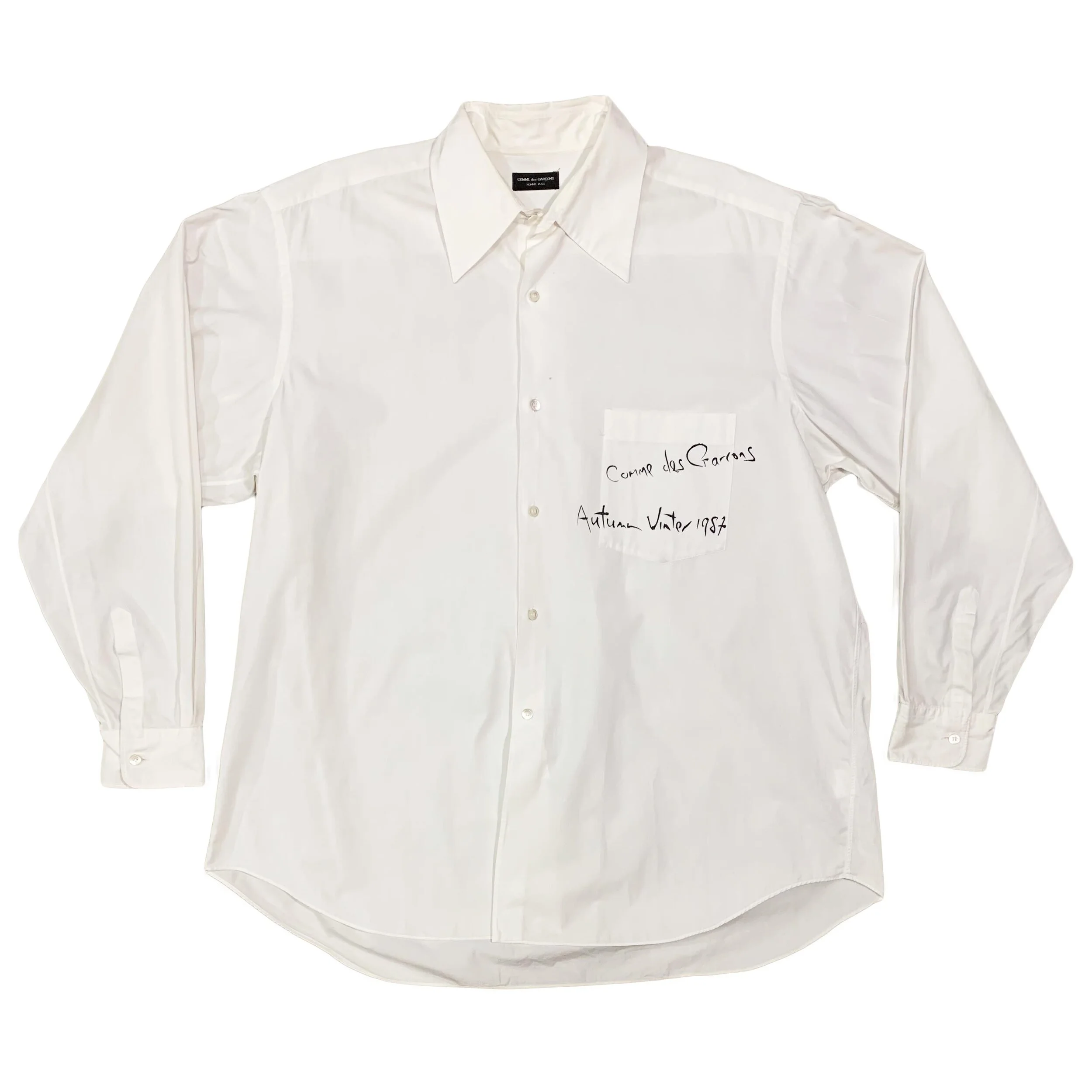Handwritten Oversized Shirt