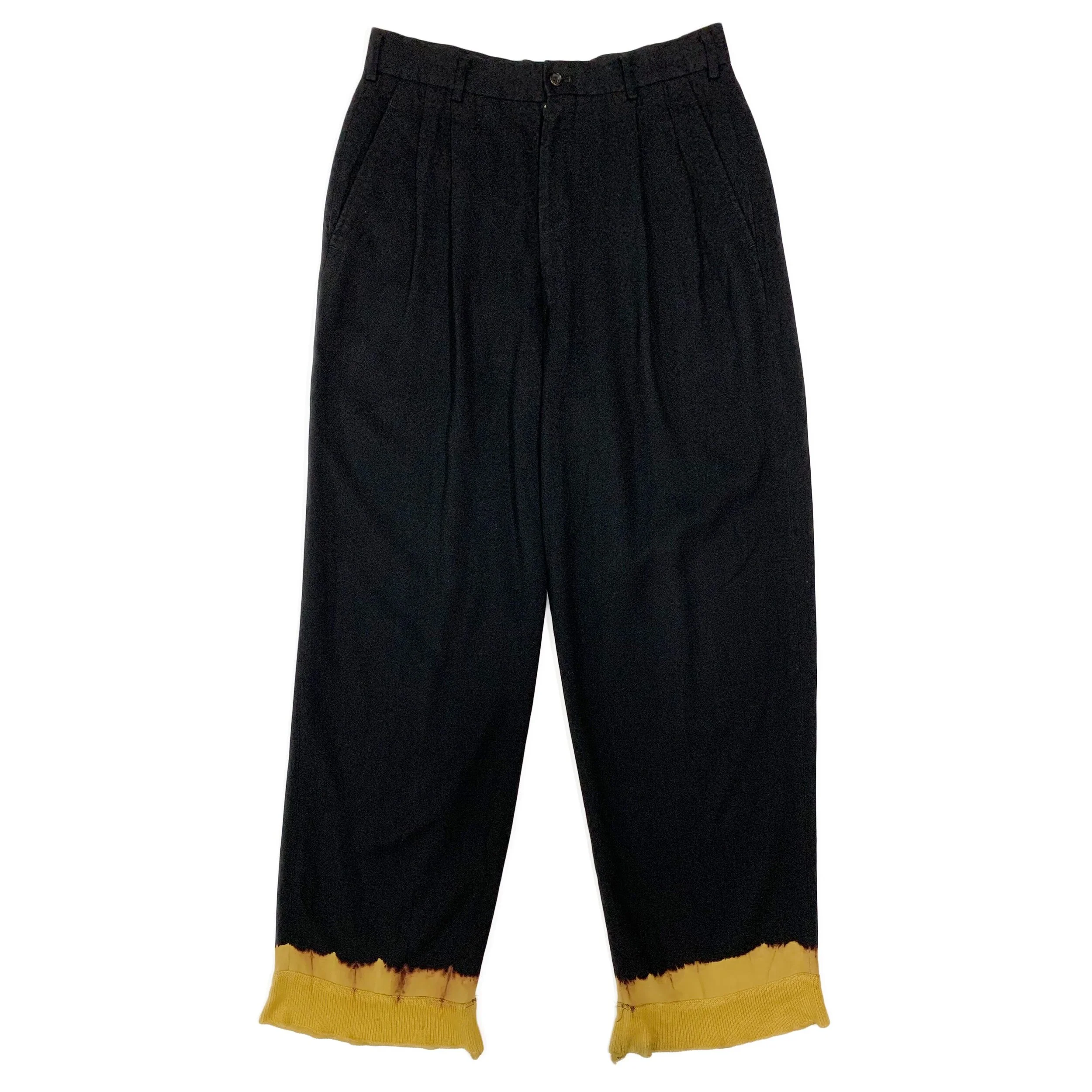 Bleached Rayon Trousers
