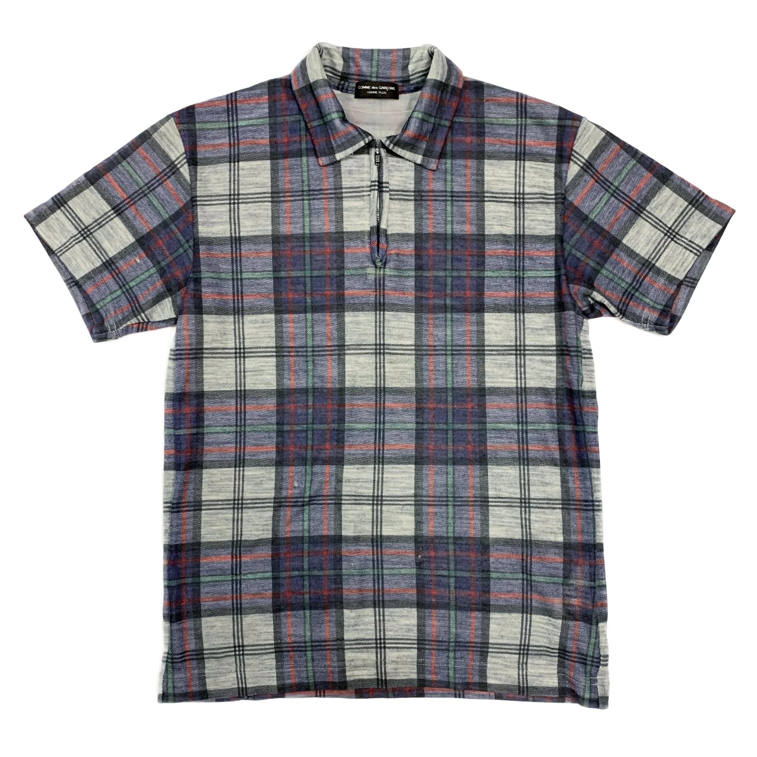 Plaid Polo