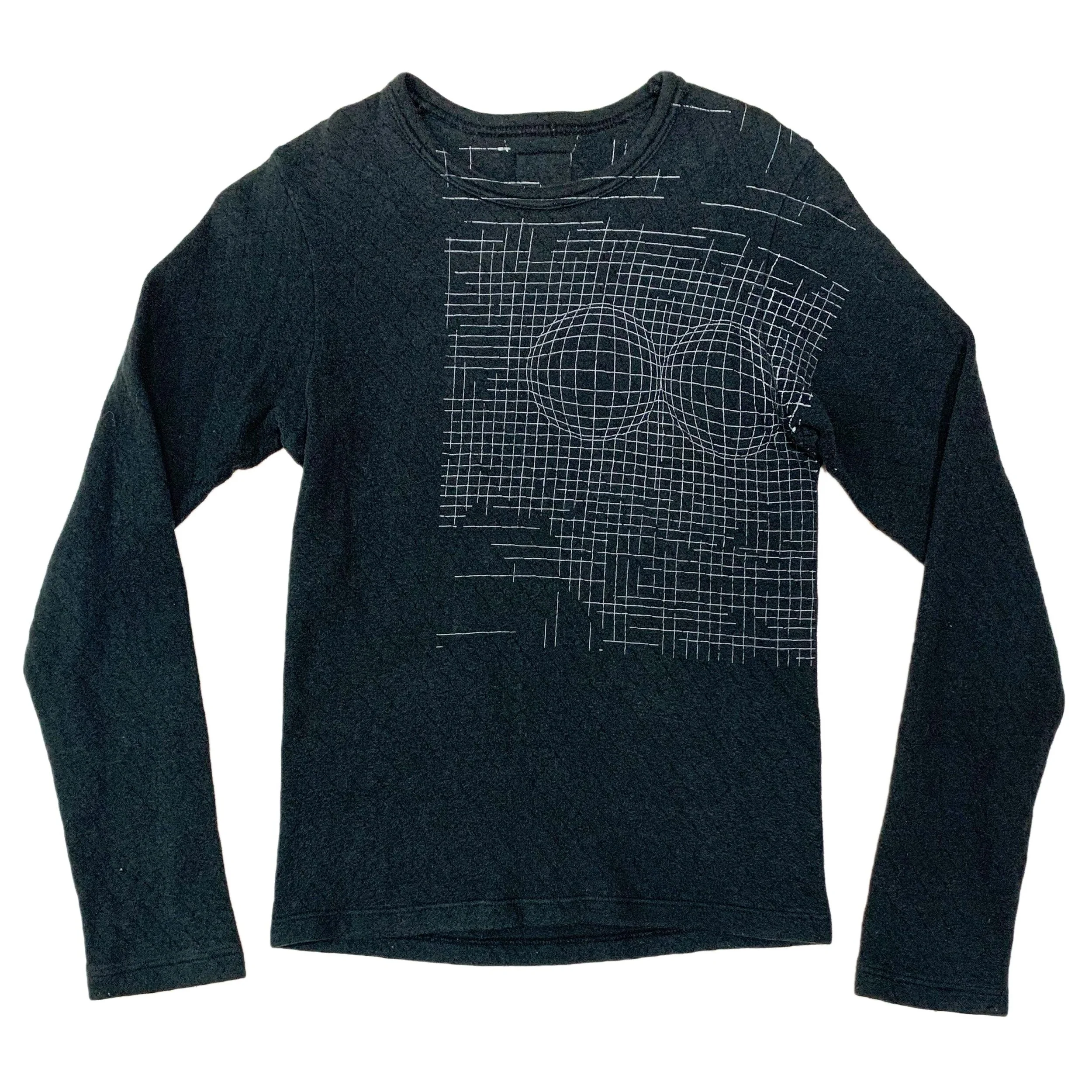 3D Wireframe Waffle T-Shirt