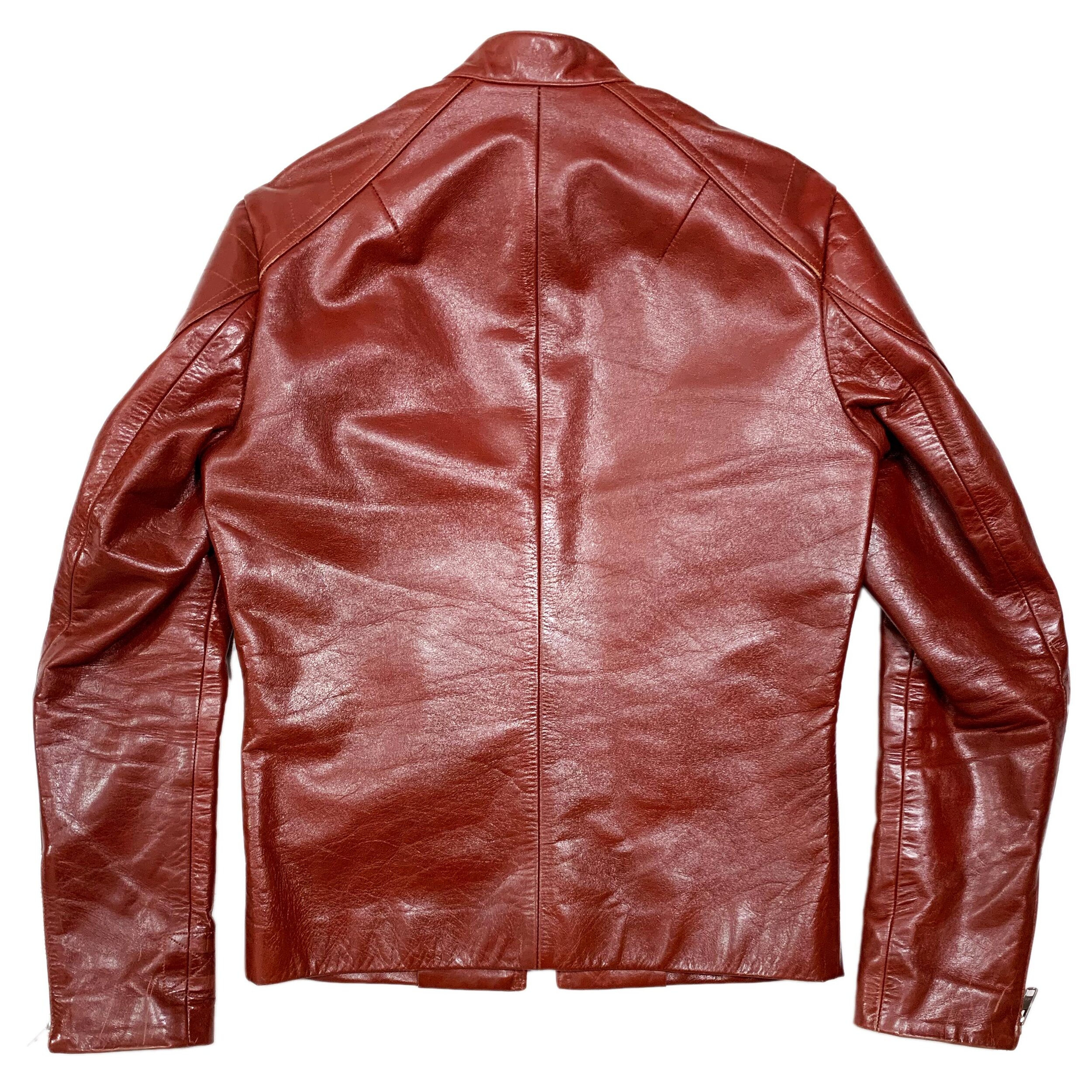 HYOMA Leather Biker Jacket — My Clothing Archive