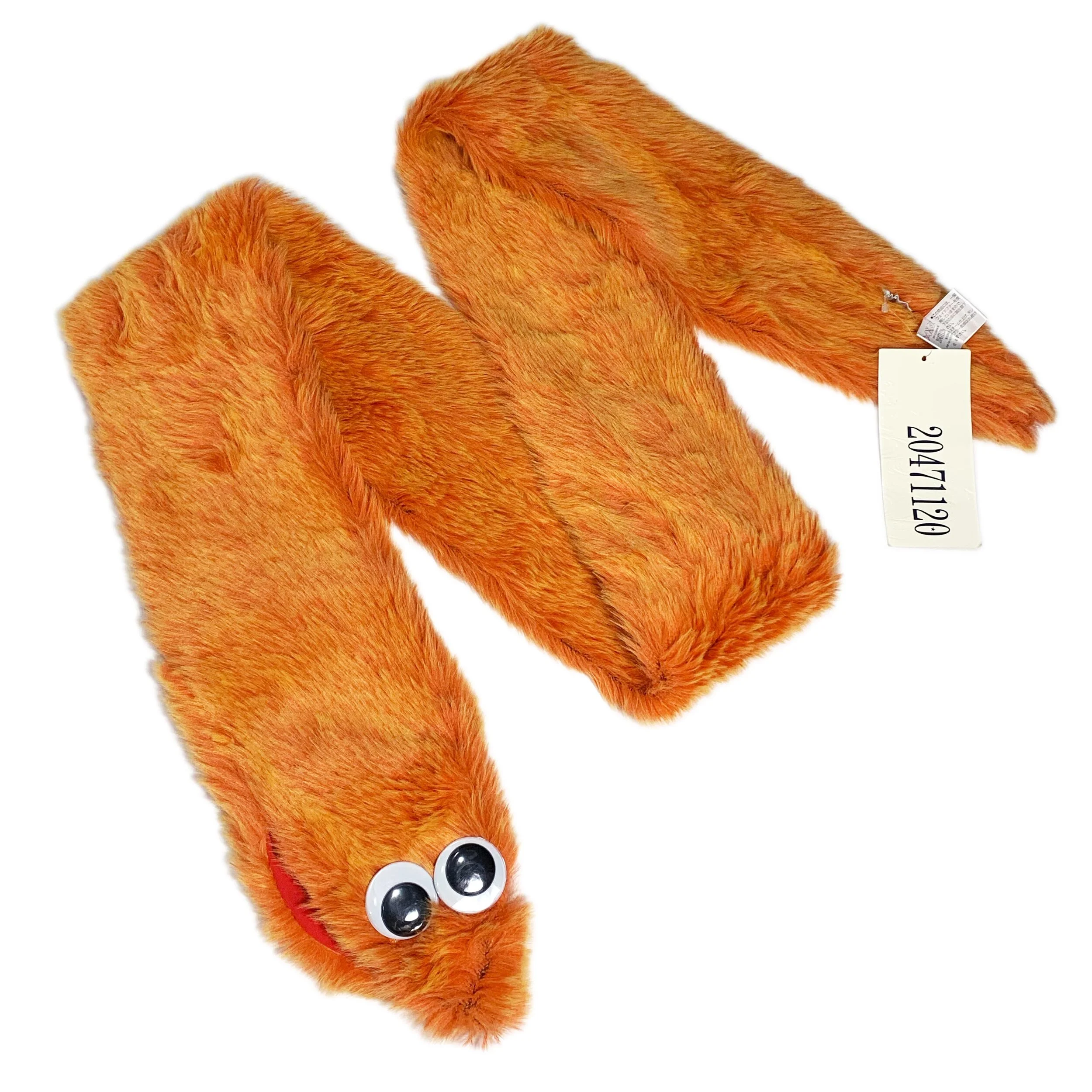 Magic Wiggly Worm Puppet Scarf