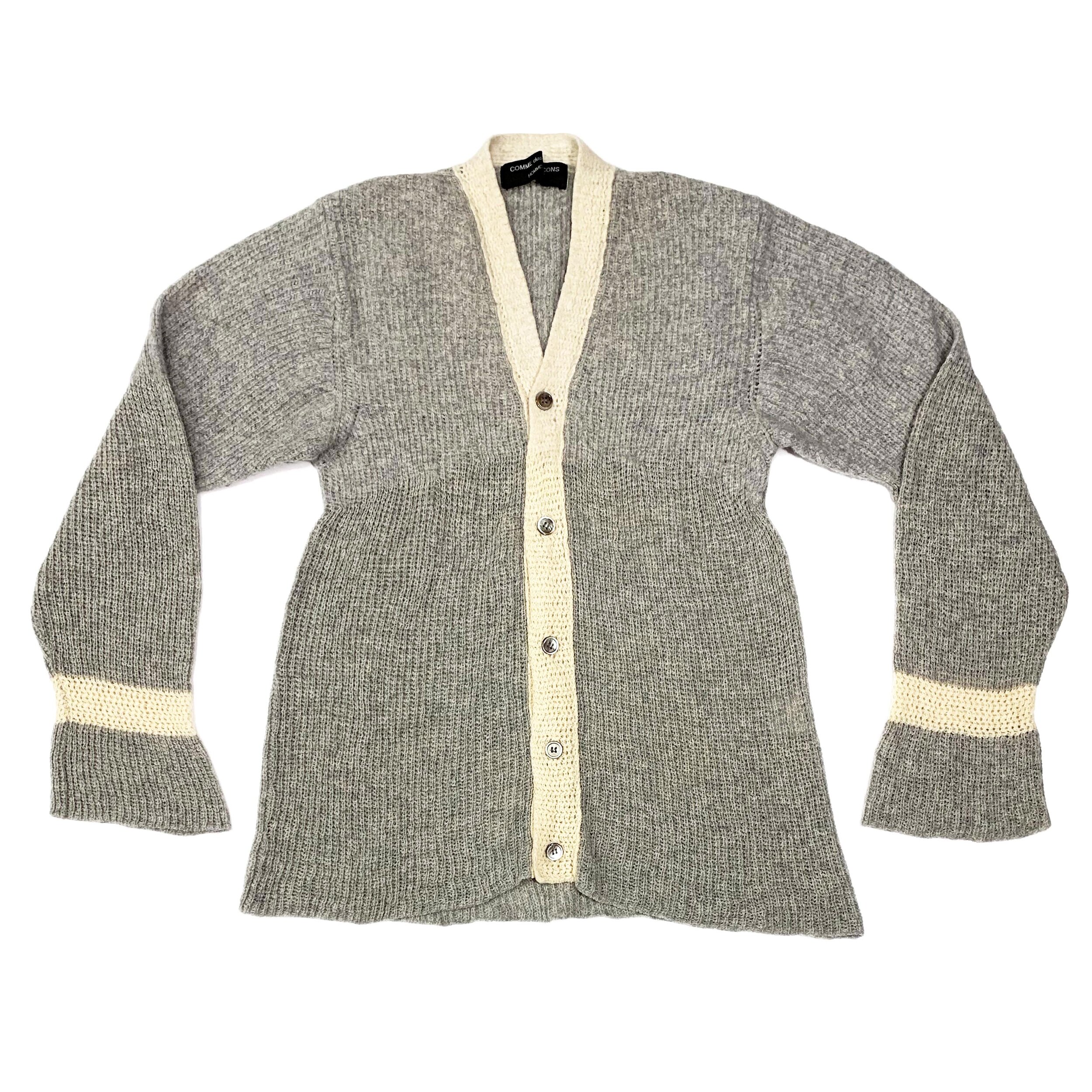 Shrinked Wool Cardigan
