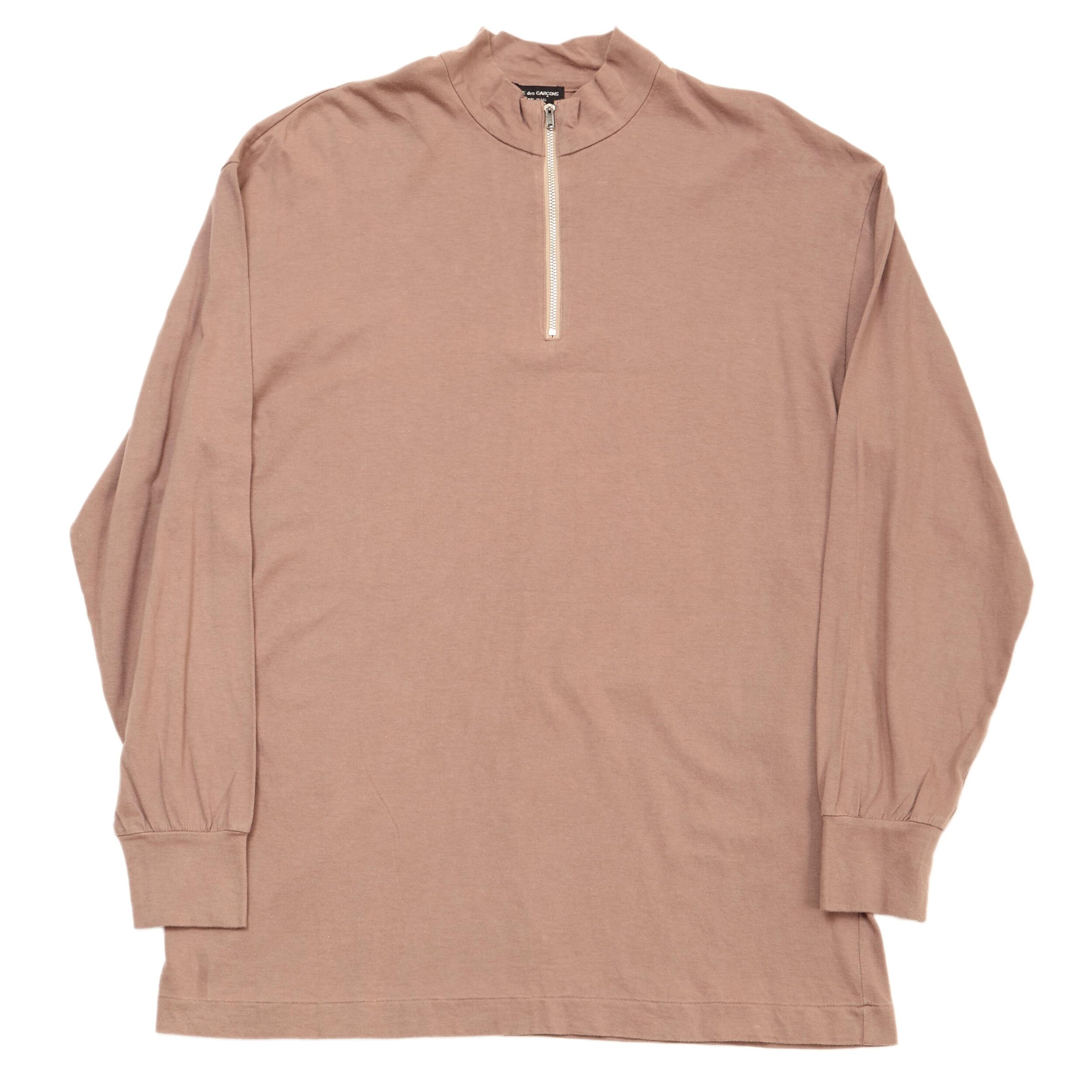 Half-Zip Cotton Polo Shirt