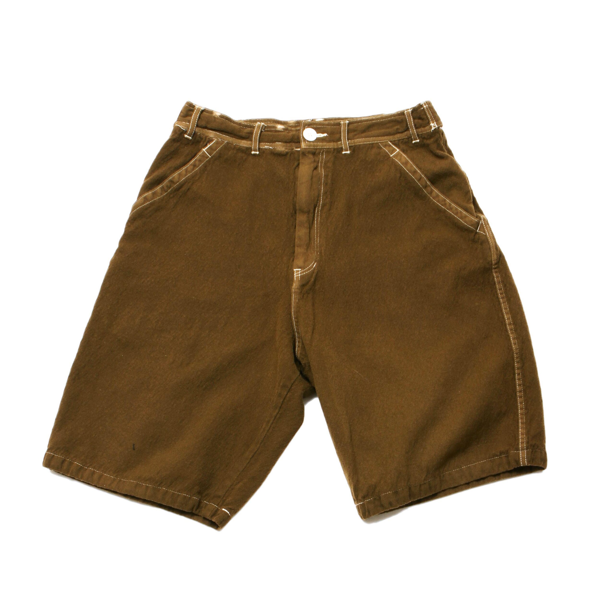 Oversized Wool Shorts